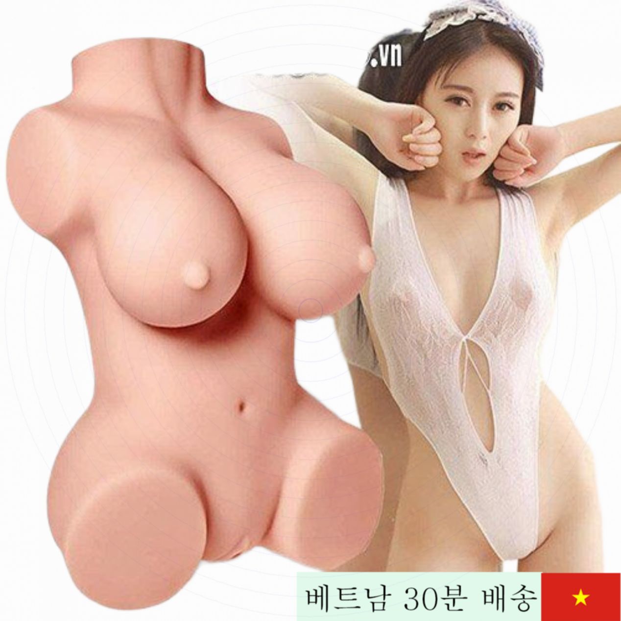 소형 상반신 섹스돌 실리콘 부드러운 남성용 자위기구 