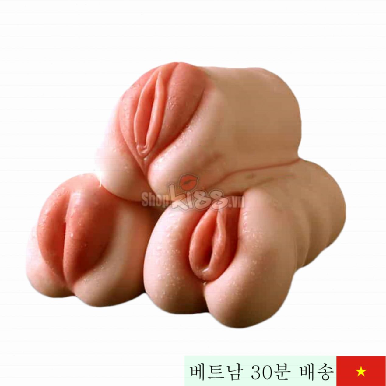 실리콘 내장 남성용 음부 자위기구 무독성 안전 