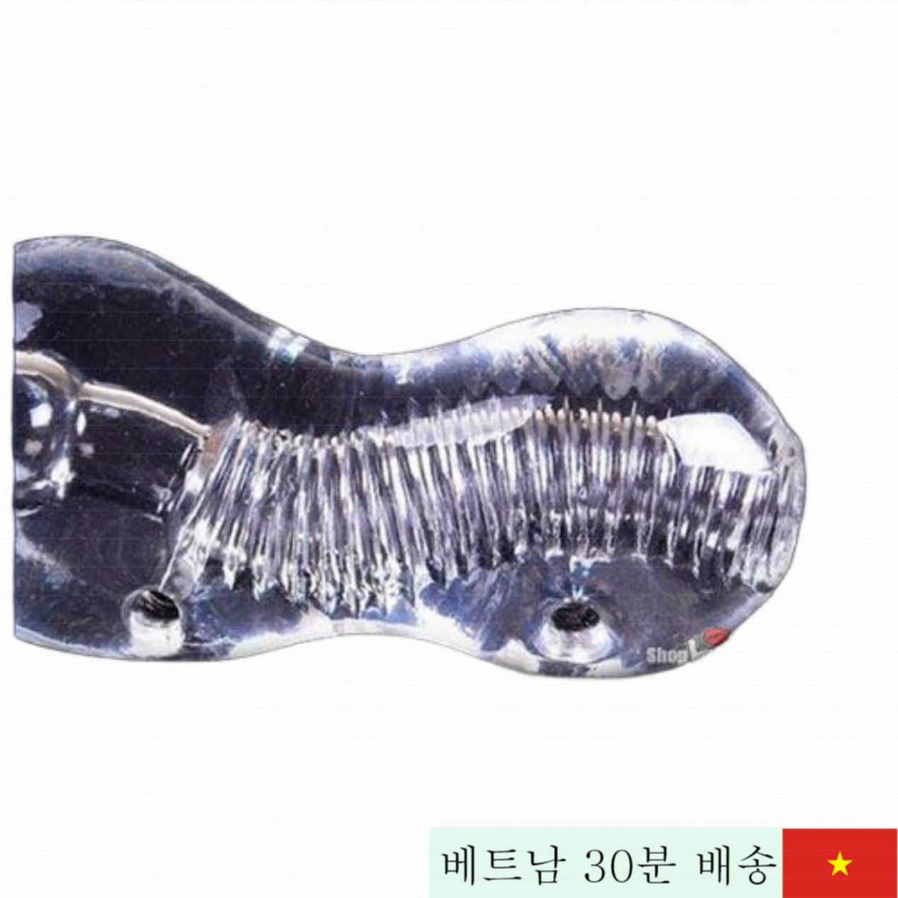 투명 세일러문 음부 모형 남성용 실리콘 마사지 섹스토이 