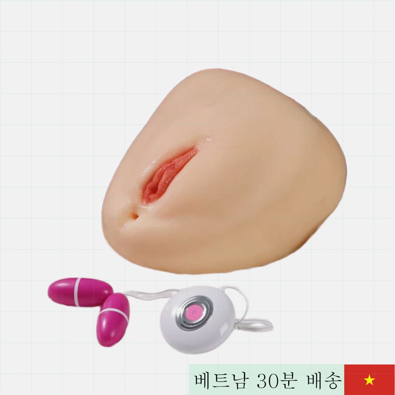 Manmiao Triangle SPA 부드러운 고급 실리콘 음경 모형 