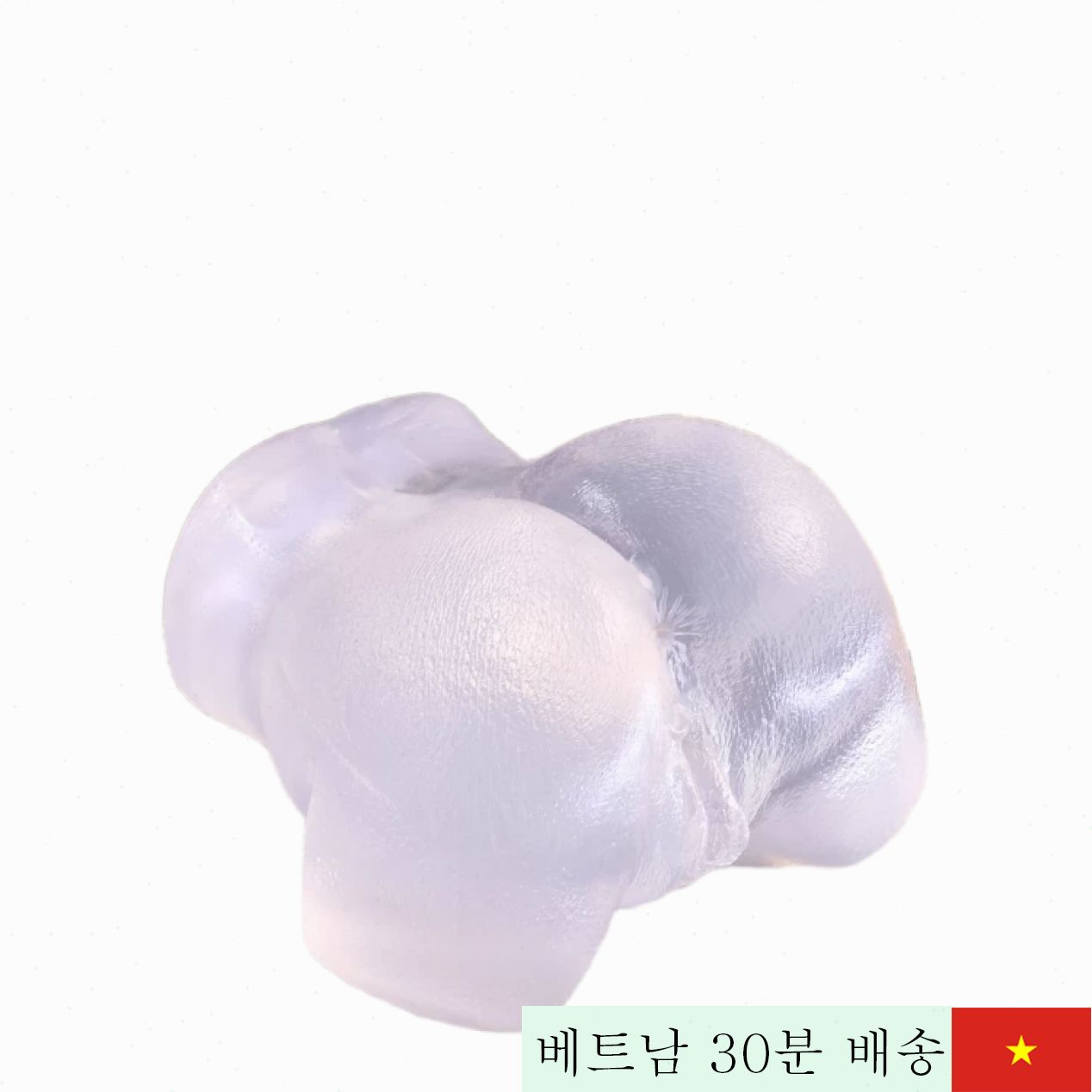 미즈지 투명 리얼 곡선 엉덩이 실리콘 소프트 쾌감 극대화 