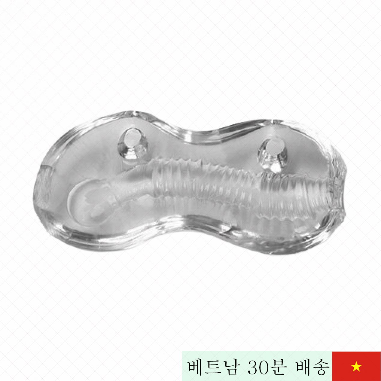 투명 실리콘 사실적 질 인형 신축성 부드러운 마사지 