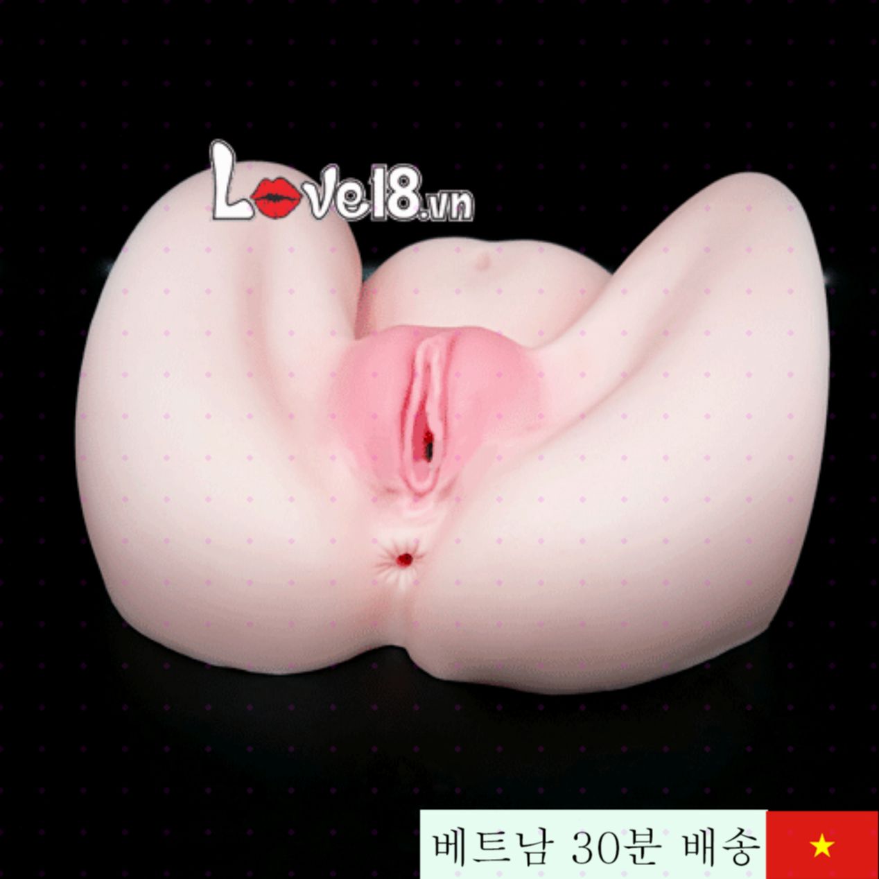 황금 삼각형 실리콘 질 모형 남성용 섹스토이 