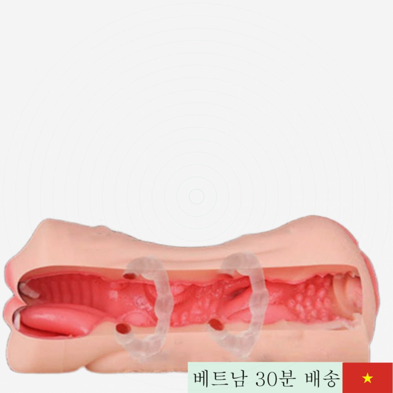 두 헤드 실리콘 음도 모형 남성 쾌감 극대화 필수템 