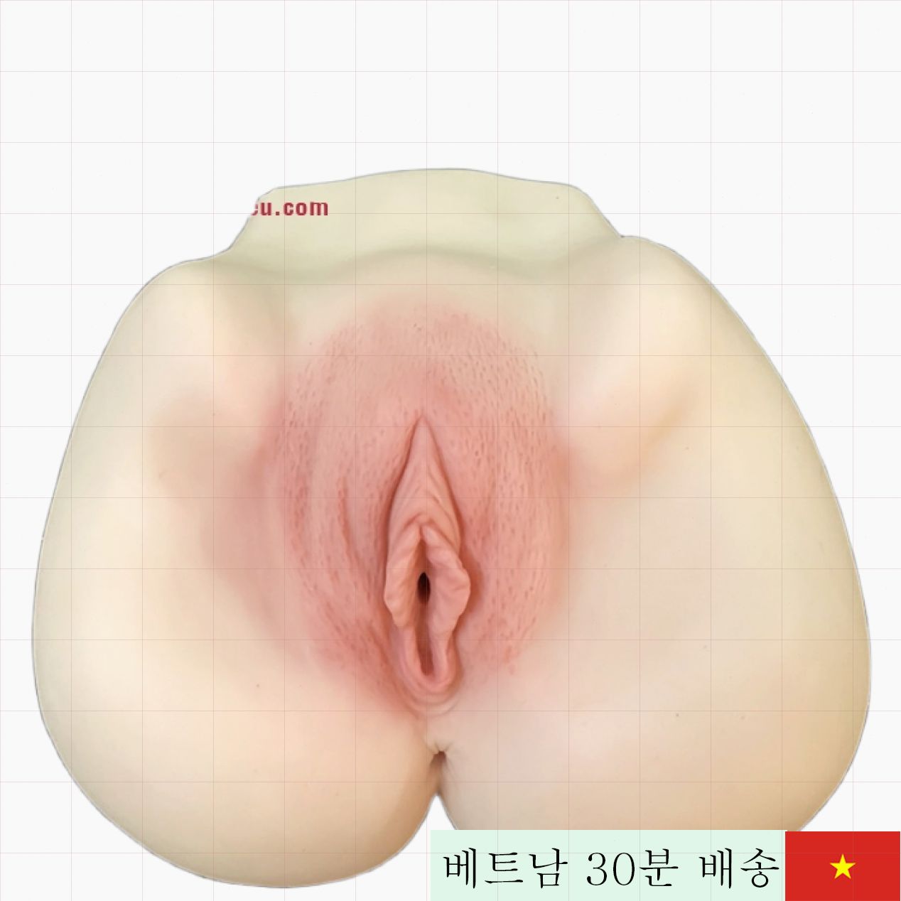 실리콘 대형 음도 모조품 부드럽고 안전 남성용 스트레스 해소 