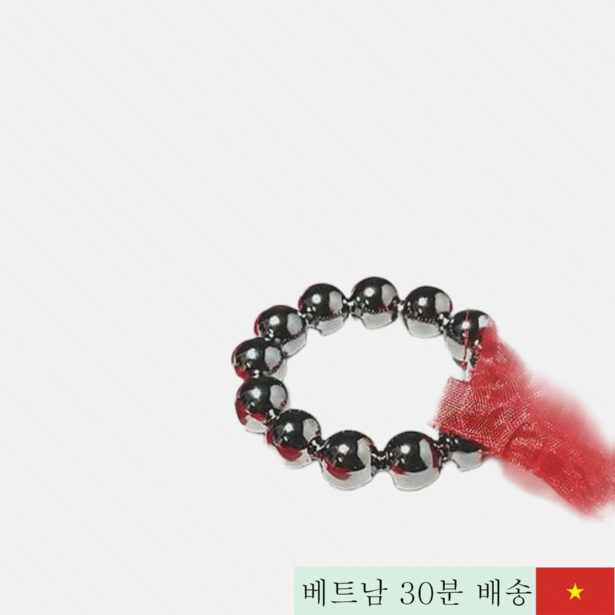 스테인리스 볼링 페니스 링 조기사정 방지 쾌감 강화 