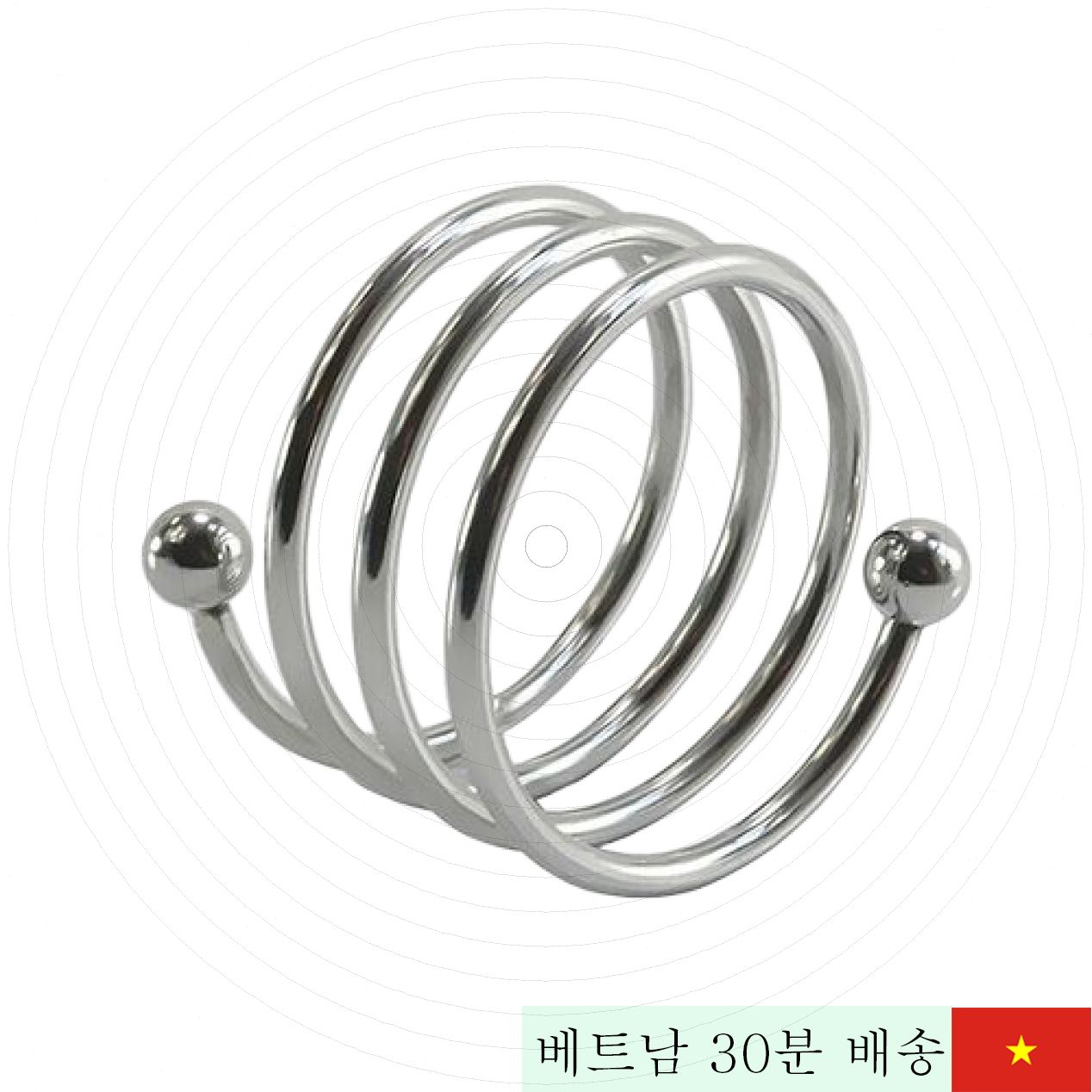 남성용 스테인리스 링 진동 링 다양한 크기 조절 가능 