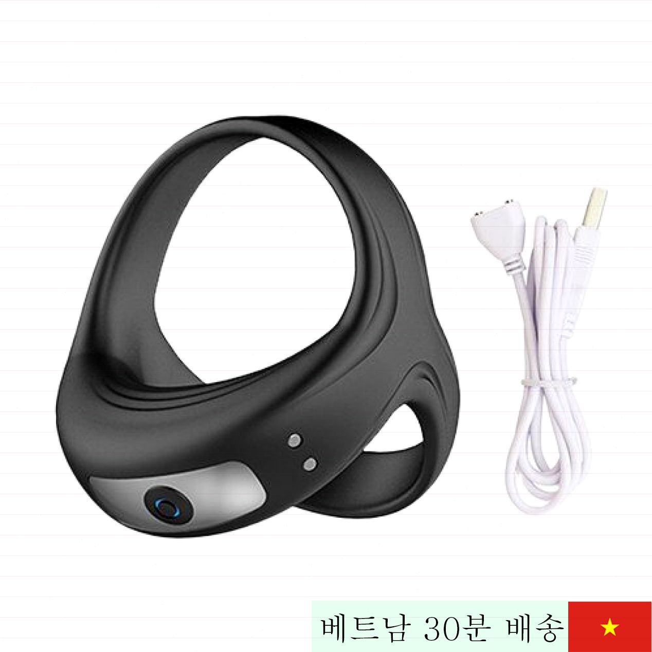 진동 음경 링, 발기 지속 및 쾌감 향상 