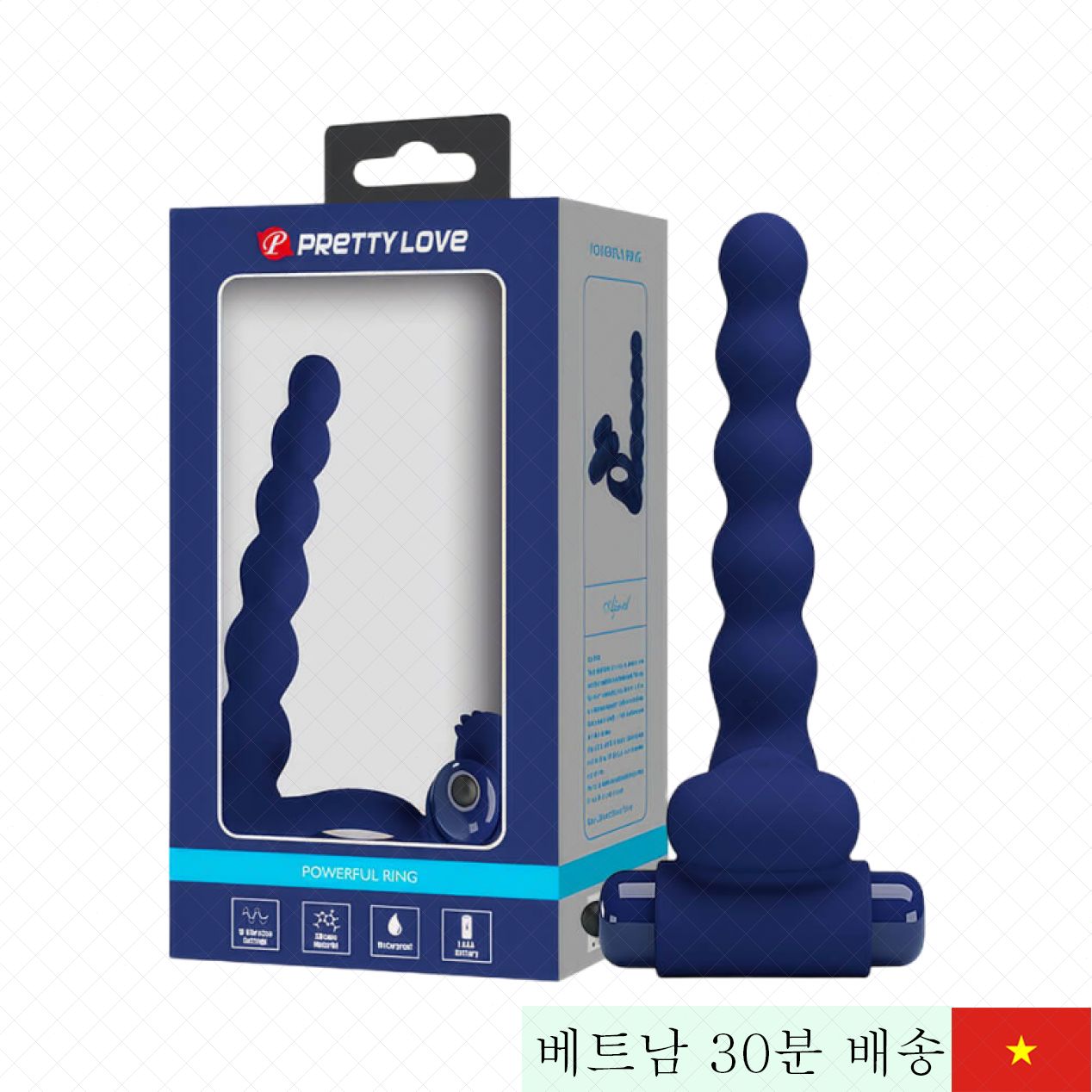 Pretty Love Ajmal 진동 링 쾌감 증진 디자인 혁신 