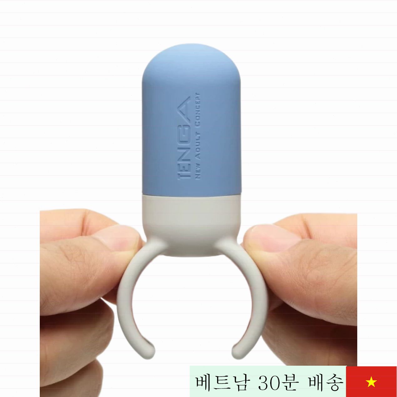Tenga SVR One 일본산 진동 링 긴 지속 커플용 