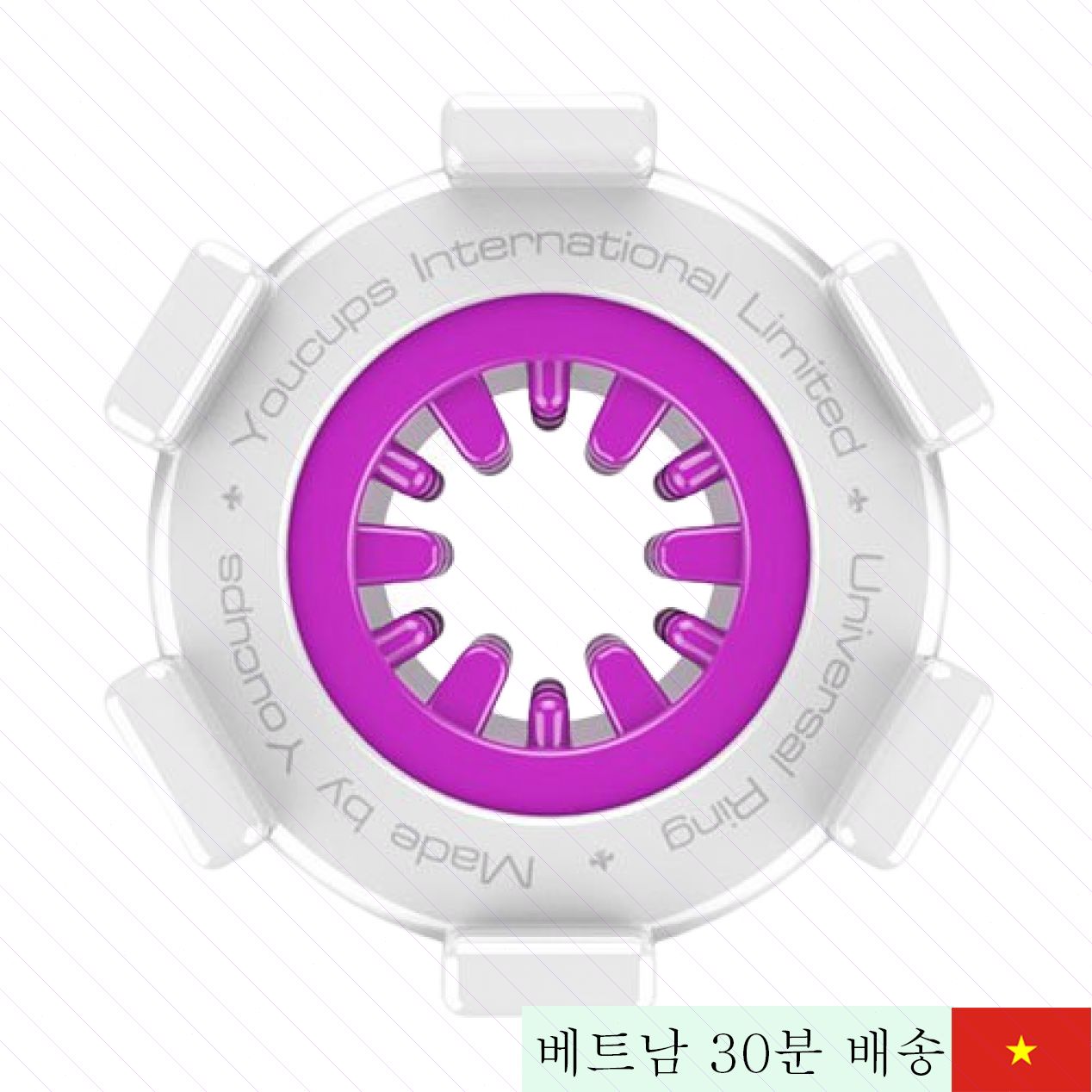 유컵스 남성용 페니스 마사지 볼 베어링 사이즈 업 증가 