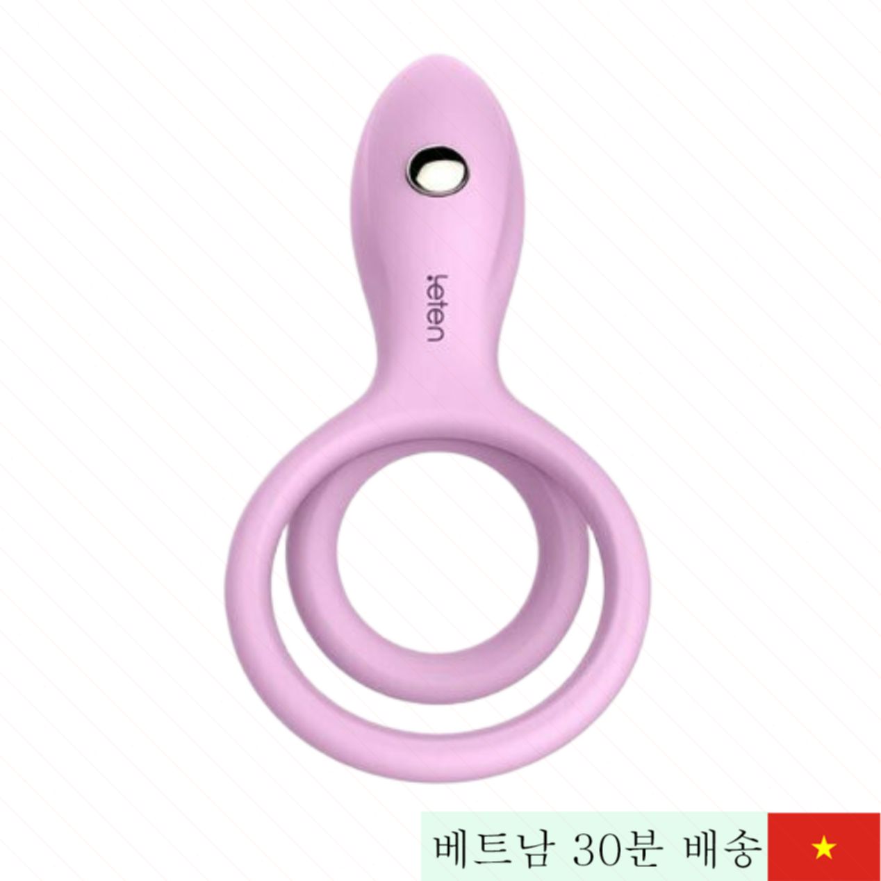 레텐 G점 링 진동 혀 모양 스트랩 섹시 여성 쾌감용 마사지 