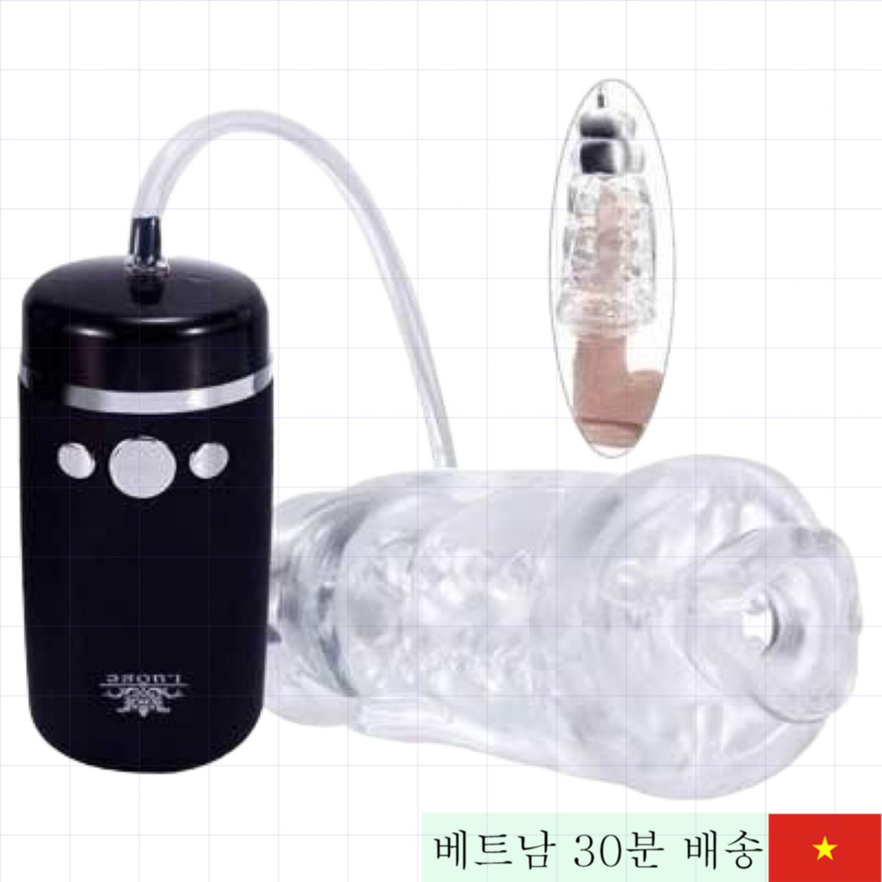 남성용 자동 핥기 진동기 TPR ABS 고급소재 안심 