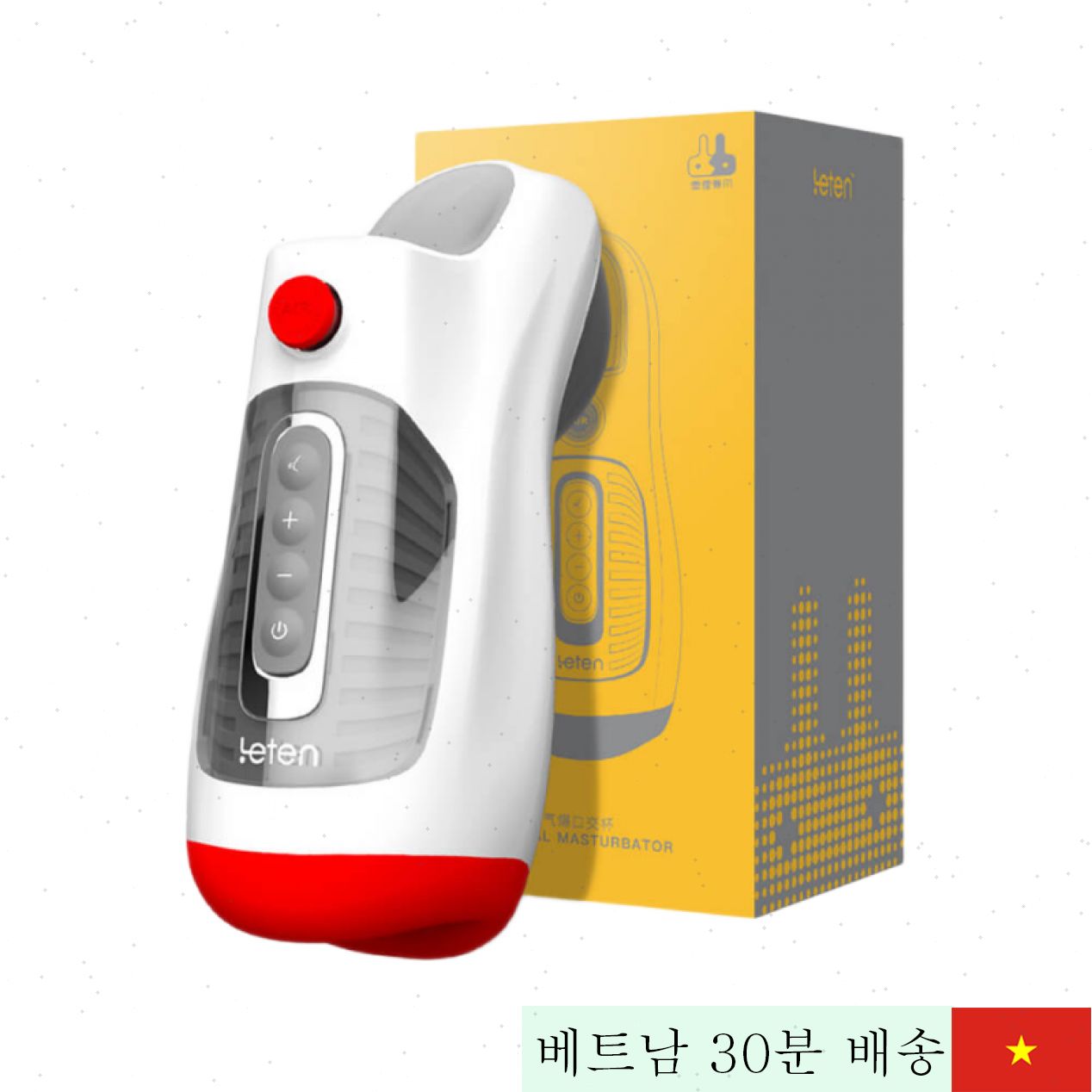 Leten Air 구강 마사지기 자동 흡입 진동 사실적 경험 