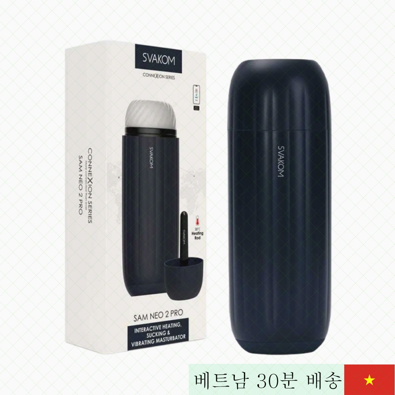 Svakom Sam Neo 2 Pro 최첨단 남성용 리얼 음도 인형 