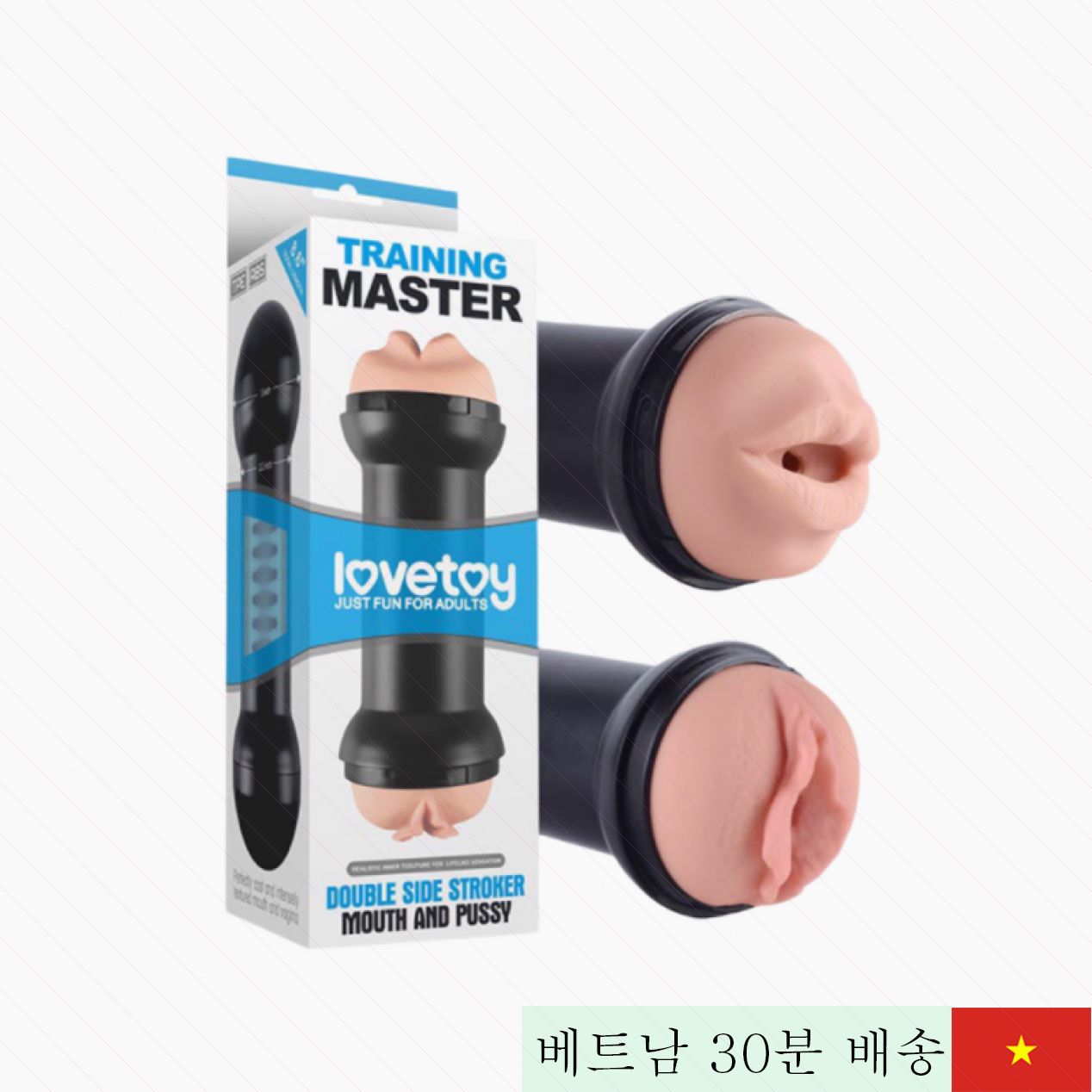 Lovetoy 트레이닝 마스터 실리콘 음도 입술 