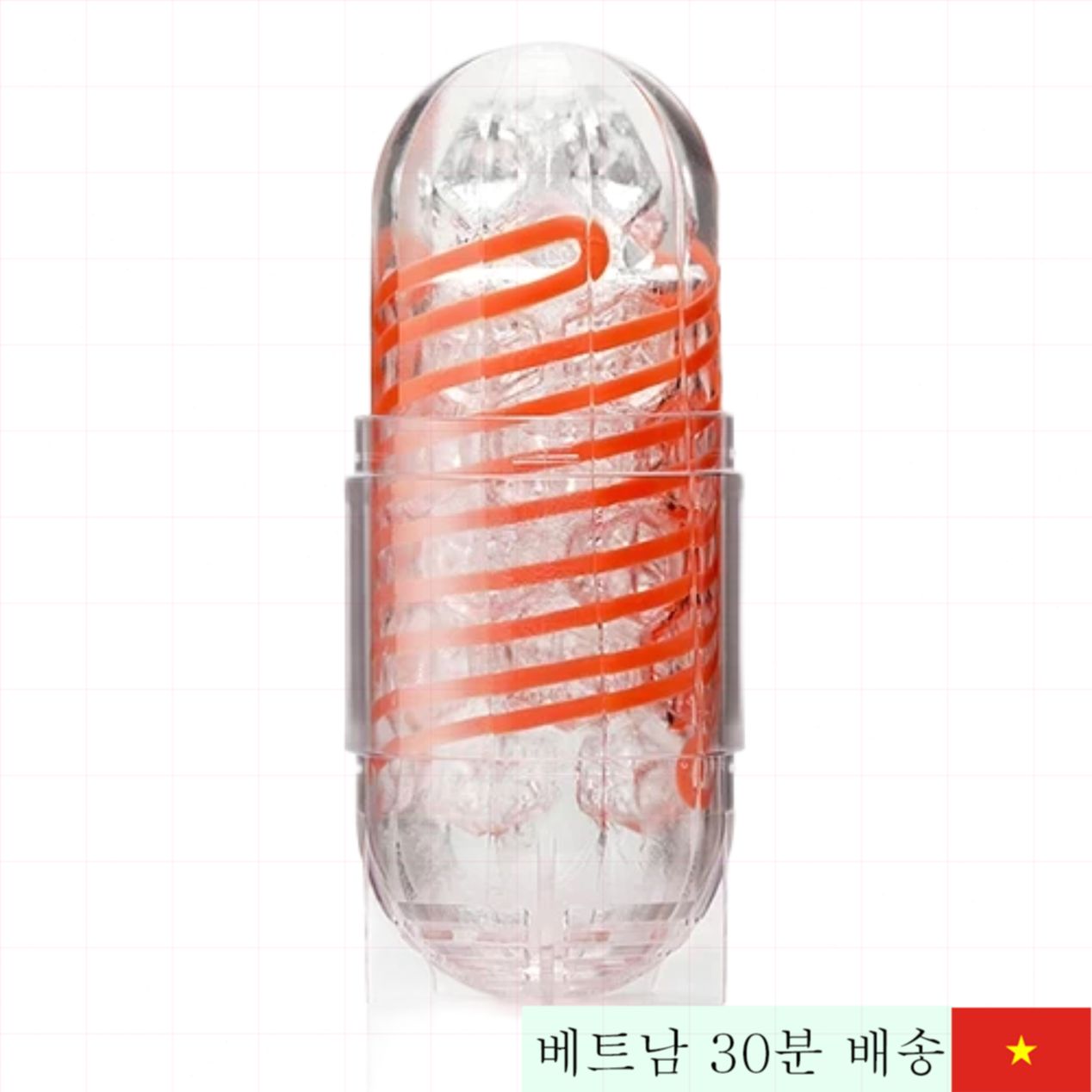 텐가 스피너 6가지 독특한 패턴 실리콘 매끈한 촉감 