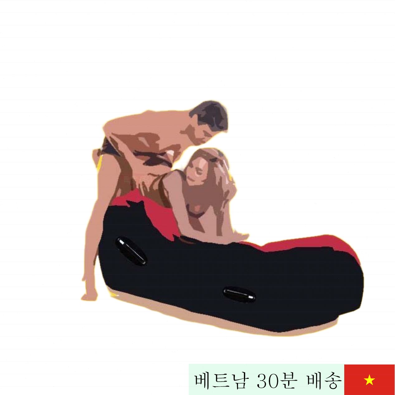 Tougage Red Big Sm 내구 강한 일본 수입 러브체어 