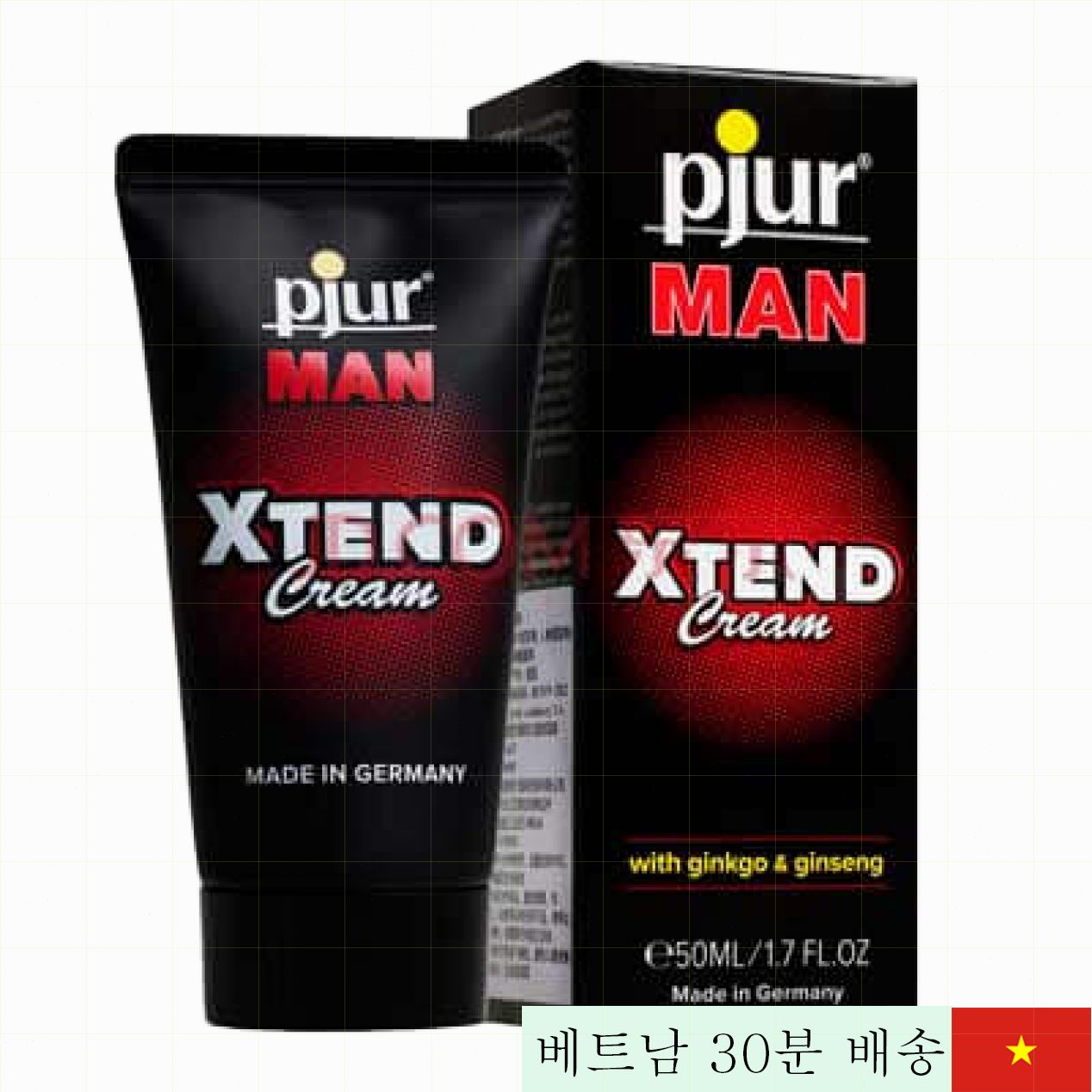Pjur man 독일산 발기 강화 및 크기 증가 크림 