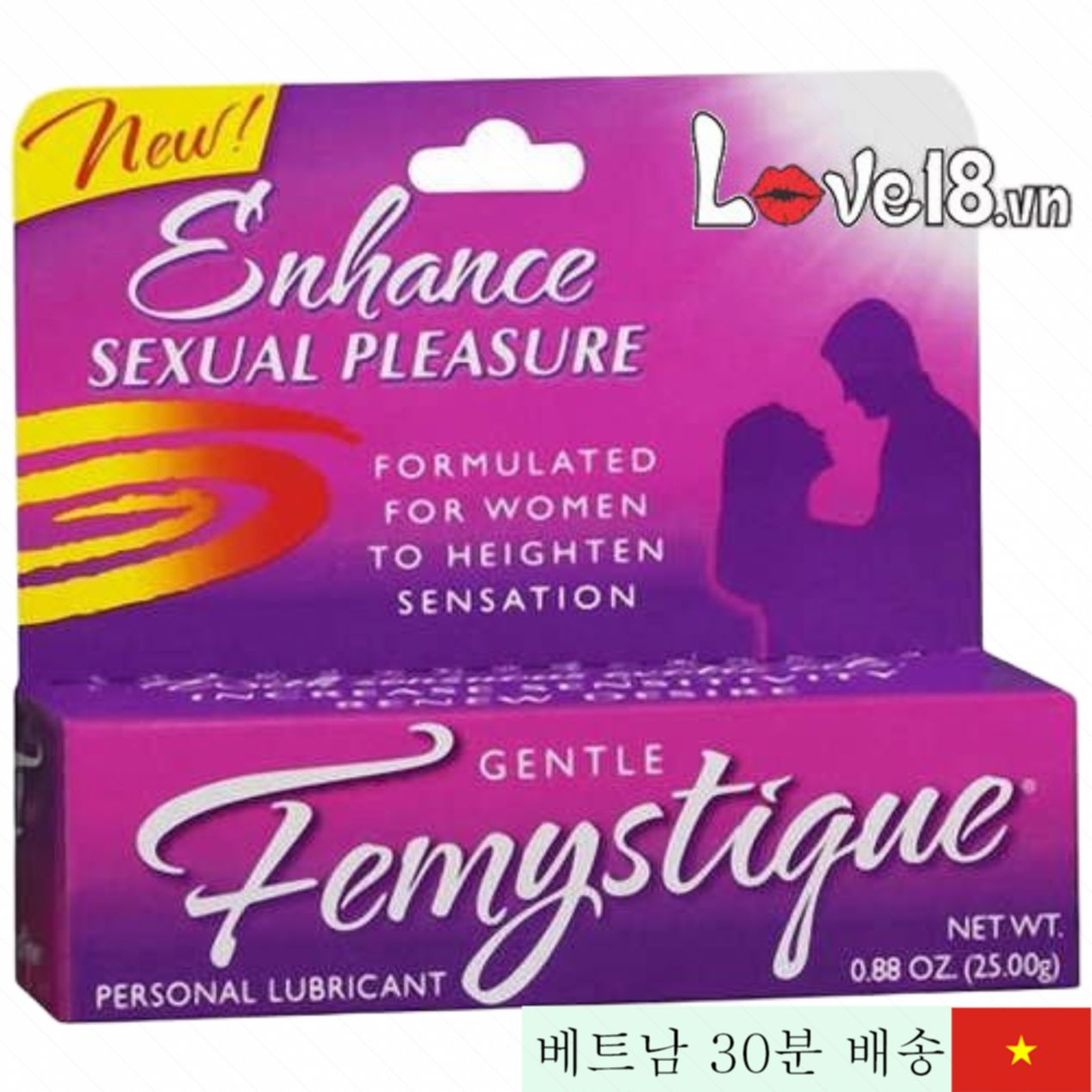 Femystigue USA 여성용 촉감 젤 윤활제 쾌감 증진 