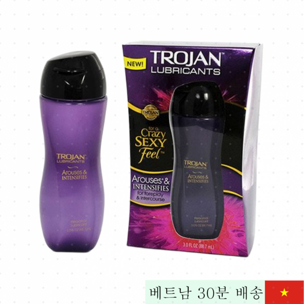 트로잔 질 타이트닝 젤 쾌감 향상 성생활 보조제 