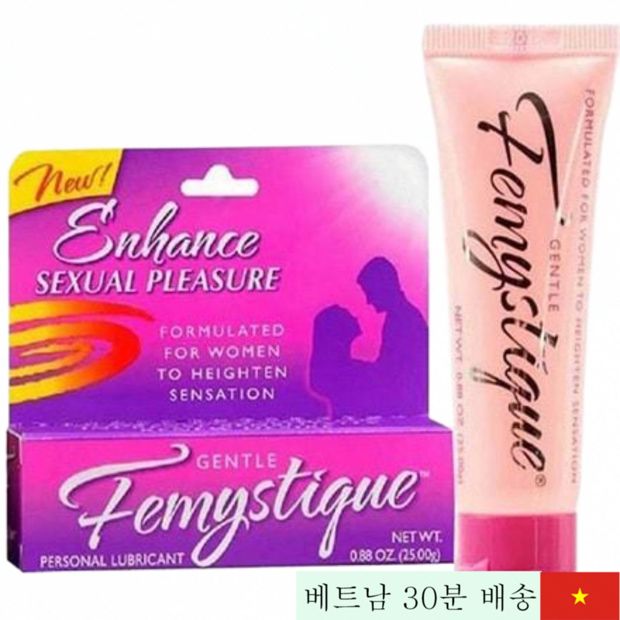 페미스티그 쾌감 촉진 젤 촉촉 따뜻함 여심 케어 