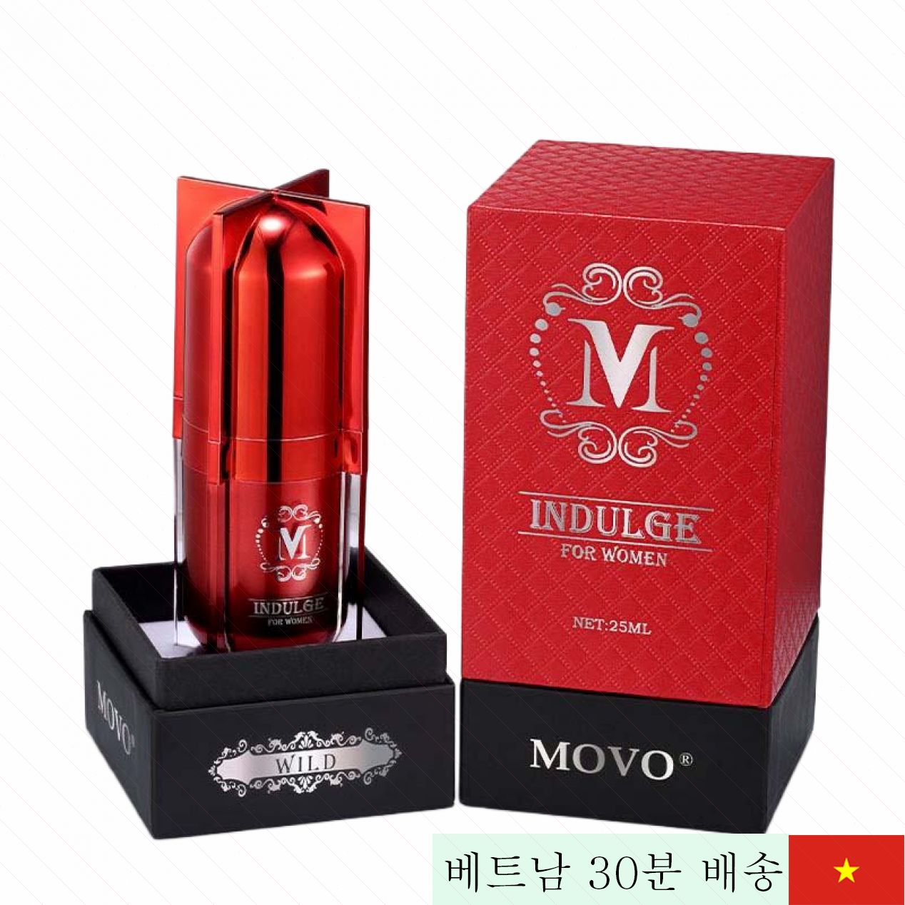 MOVO 빨간색 펩타이드 여성 윤활 젤 쾌감 강화 피부 보습 