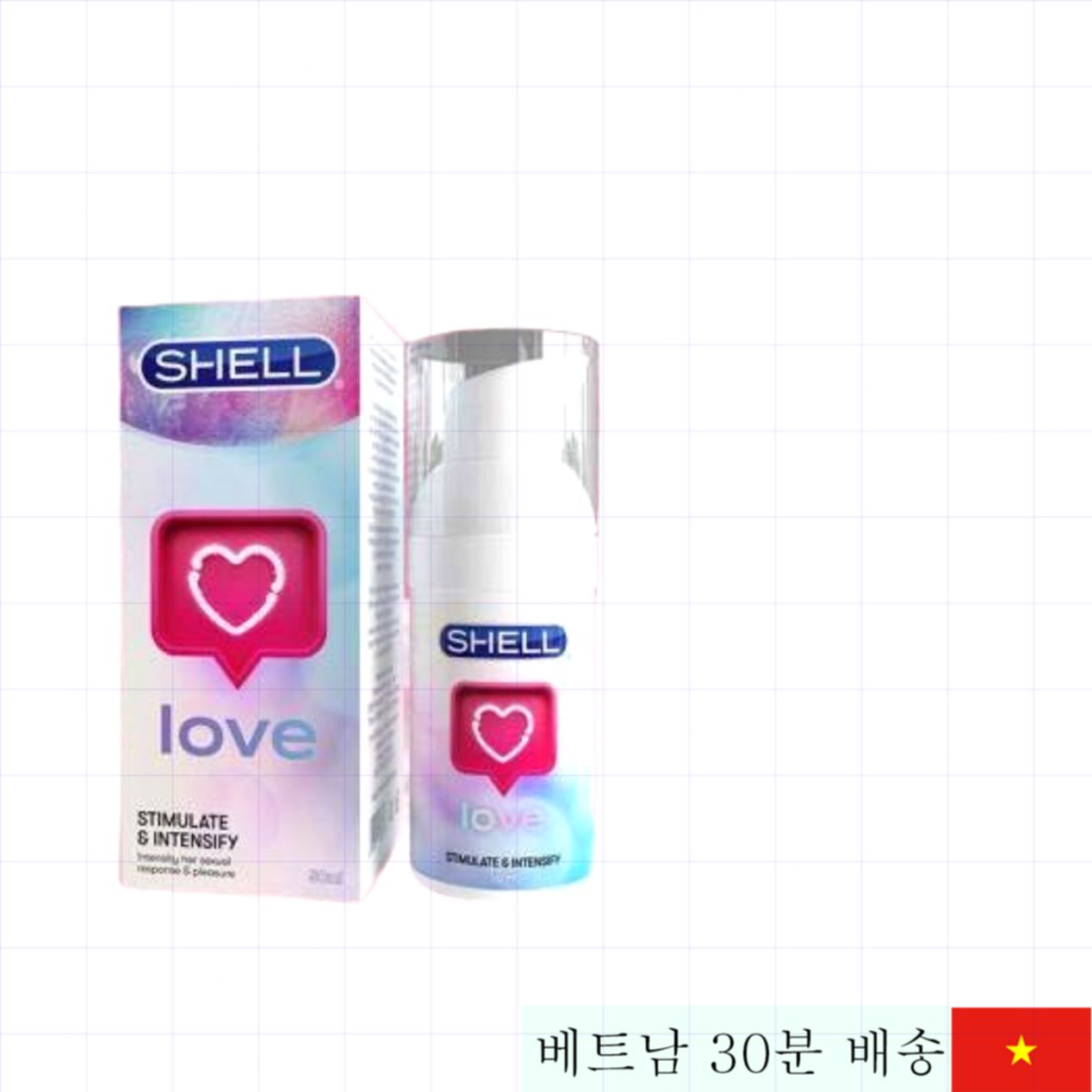 셸 러브 스프링 청량감 여름 전용 윤활젤 