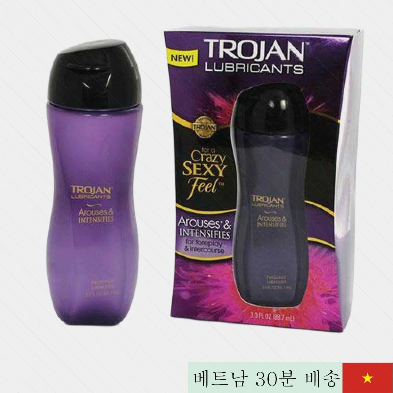 트로잔 긴축 젤 쾌감 증폭 여성용 미국산 