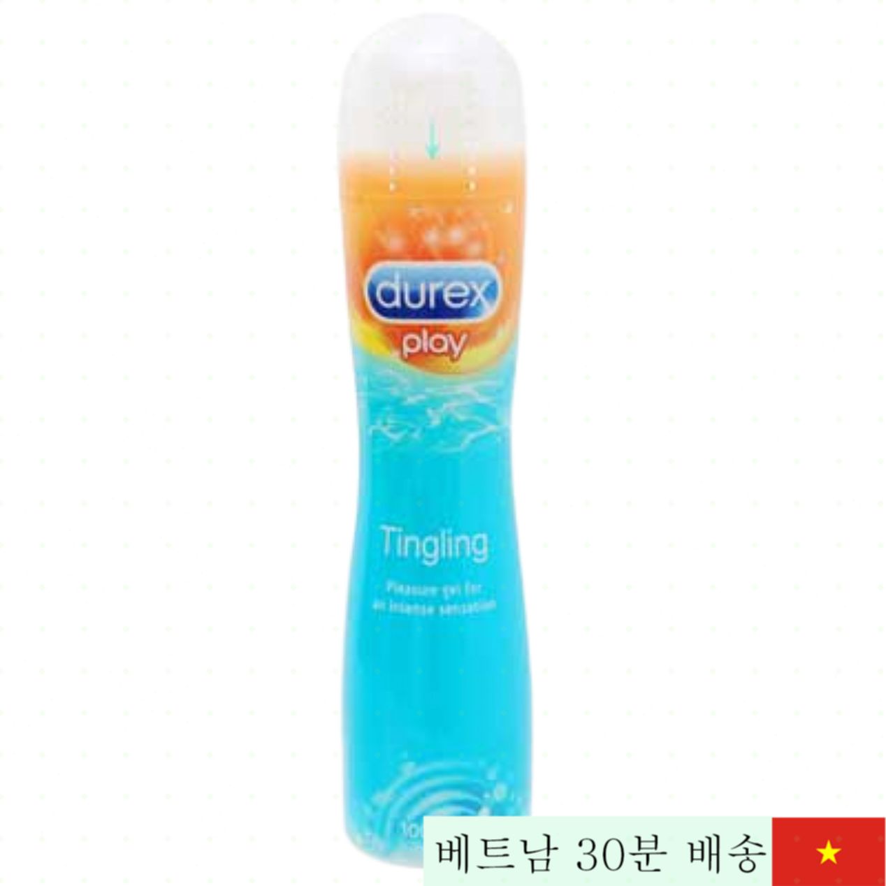 듀렉스 플레이 틴글링 100ml 쿨링 쾌감 리프레시 젤 