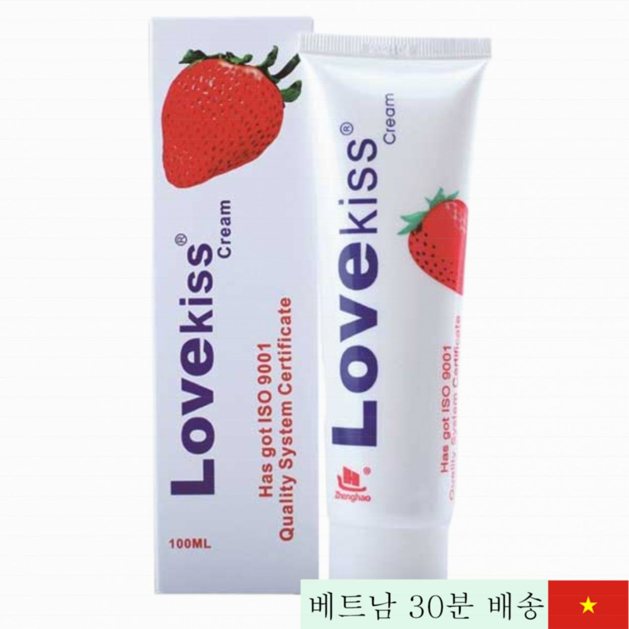 러브키스 딸기 향수 수용성 젤 윤활유 100ml 