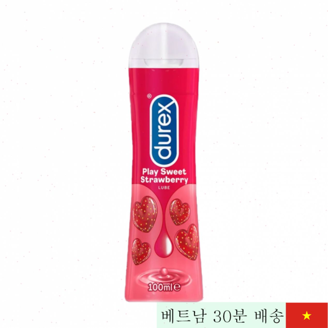 듀렉스 플레이 딸기향 젤 100ml 자연스러운 성감 촉진 
