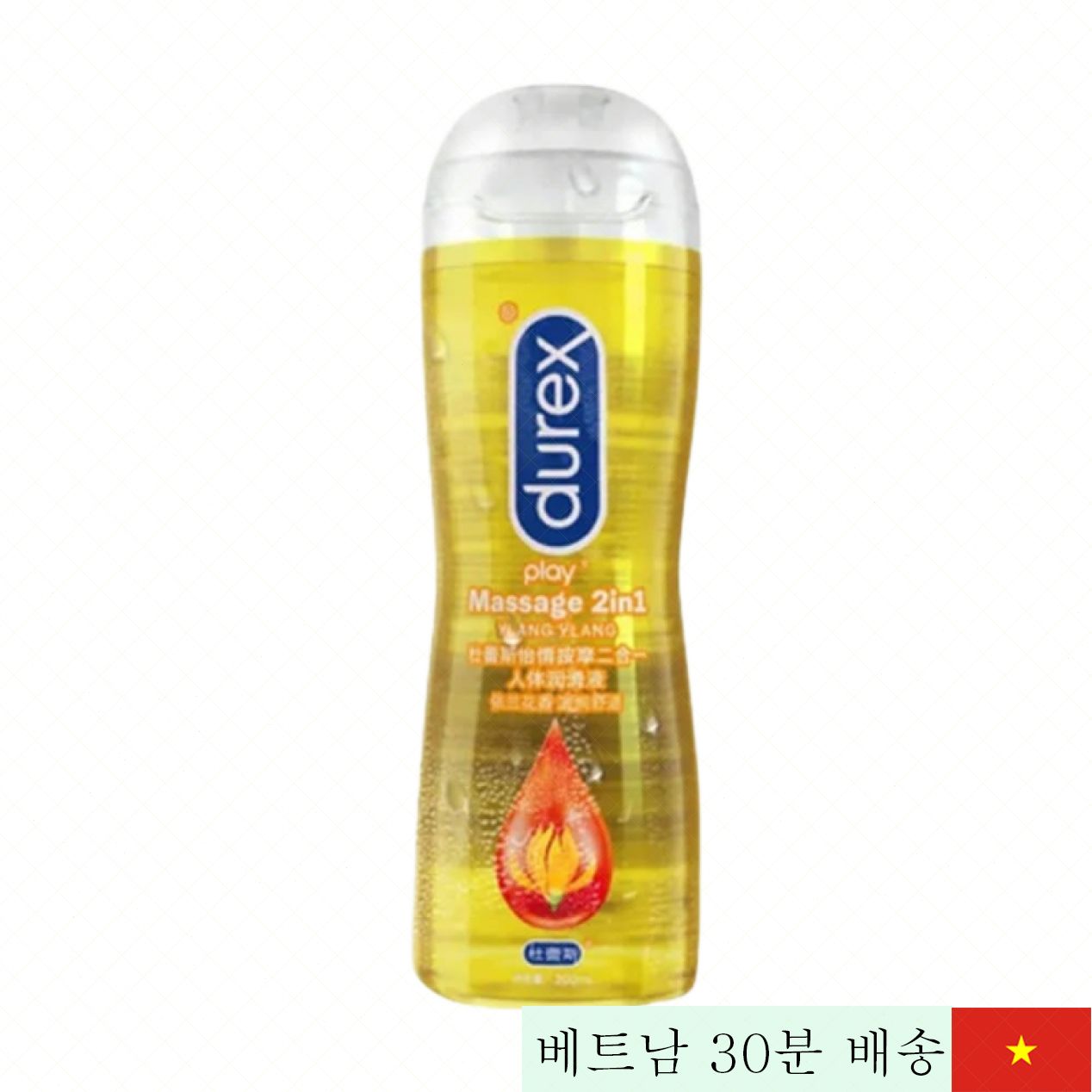 Durex Ylang Ylang 마사지 젤 플라워 향 200ml 