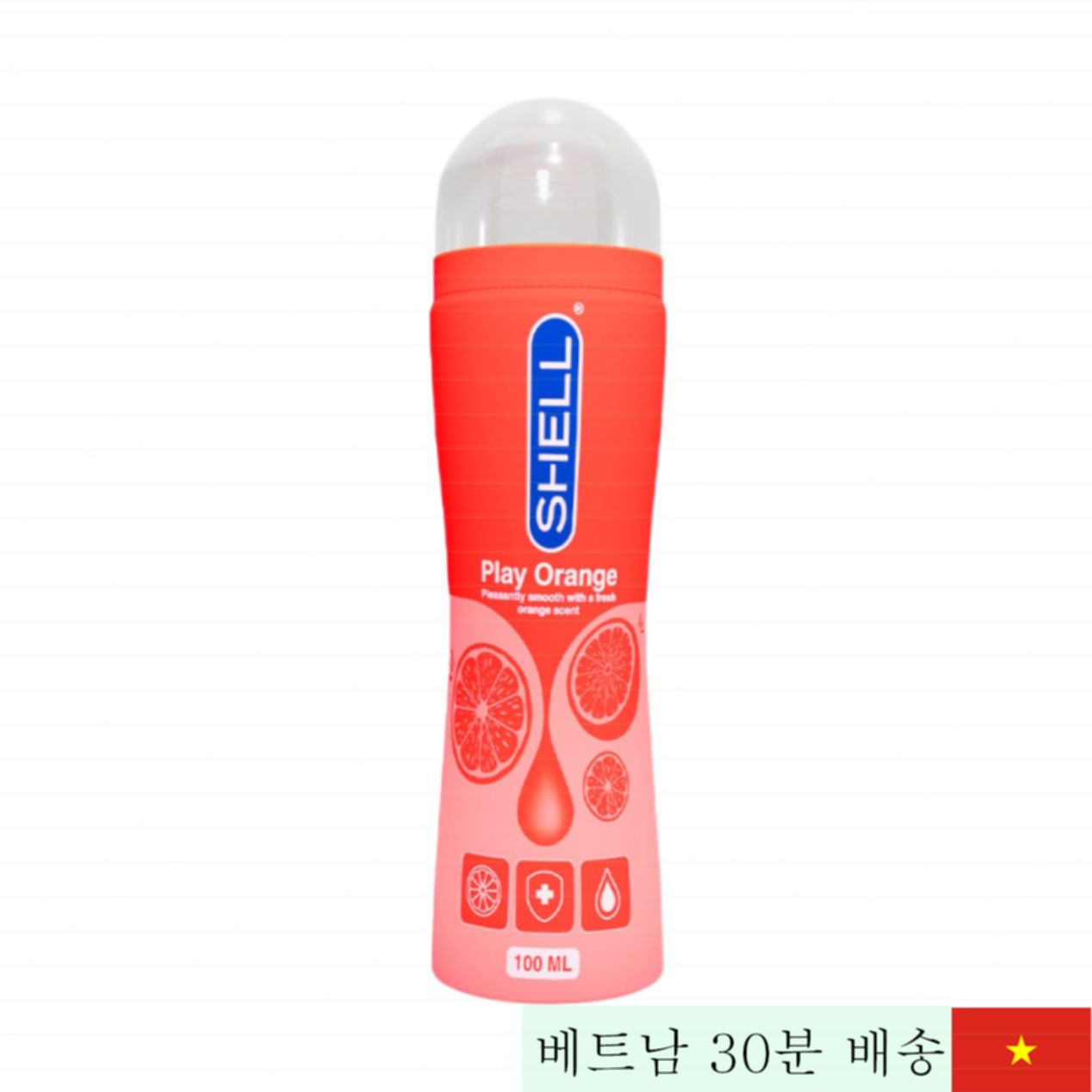 Shell Play 오렌지향 프리미엄 성생활 윤활제 100ml 
