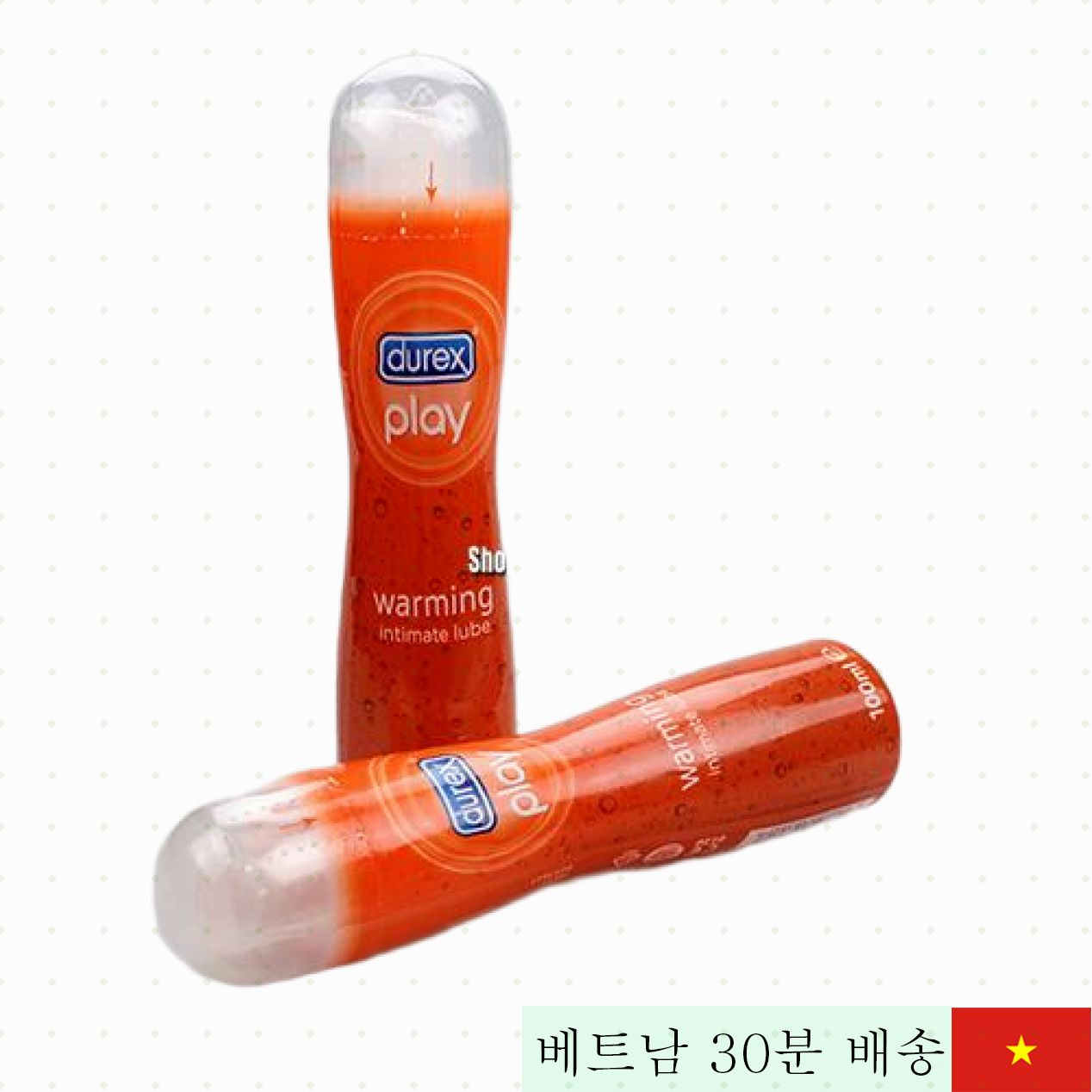 Durex Play Warming 윤활 젤 100ml 따뜻한 촉감 촉진제 