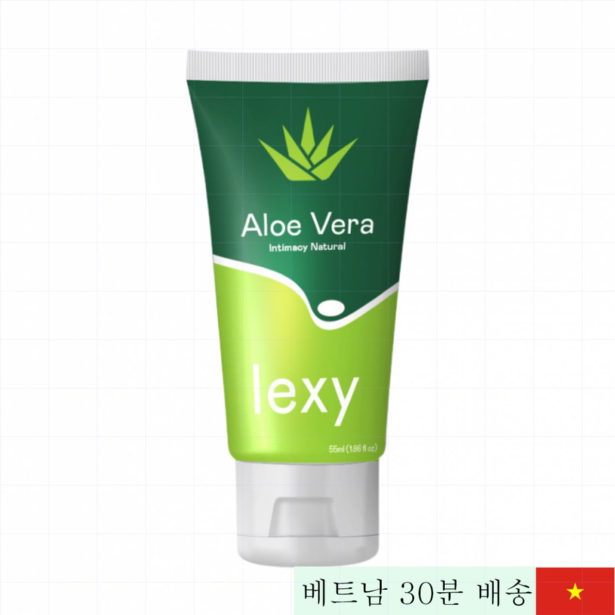Lexy Aloe 55ml 알로에 수분 젤 민감 피부 적합 