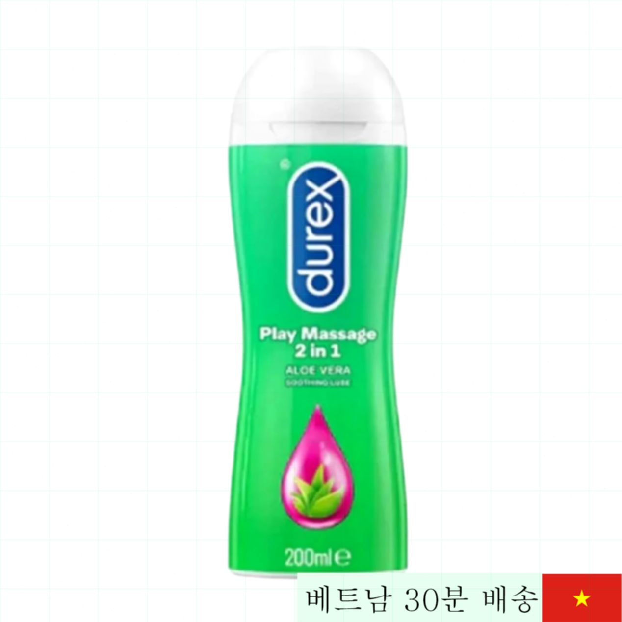 듀렉스 플레이 2in1 마사지 겔 천연 윤활제 200ml 