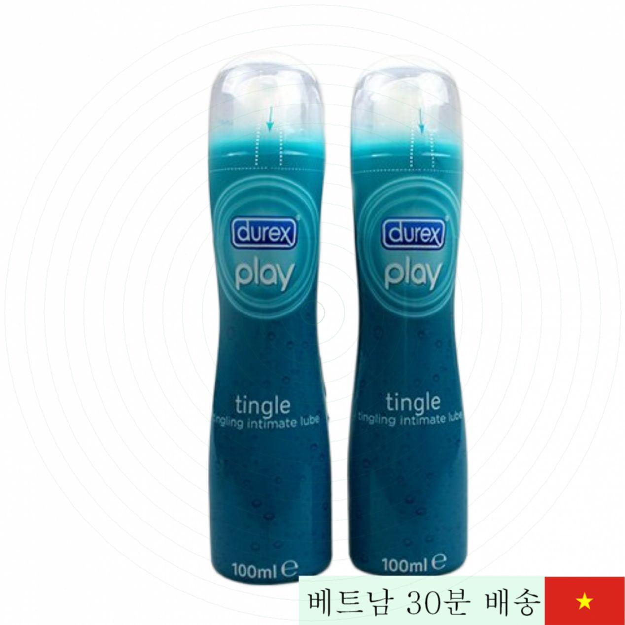 듀렉스 플레이 팅글 윤활젤 자극 냉감 효과 