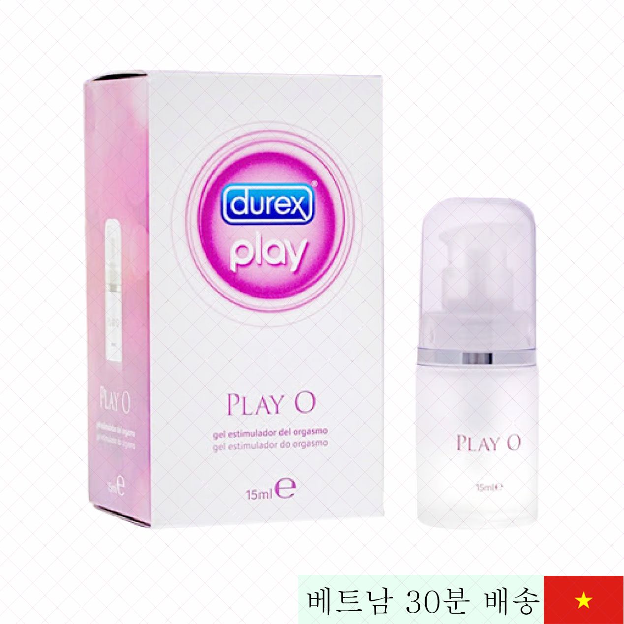 Durex Play O 수용성 윤활젤 여성 정서 극대화 