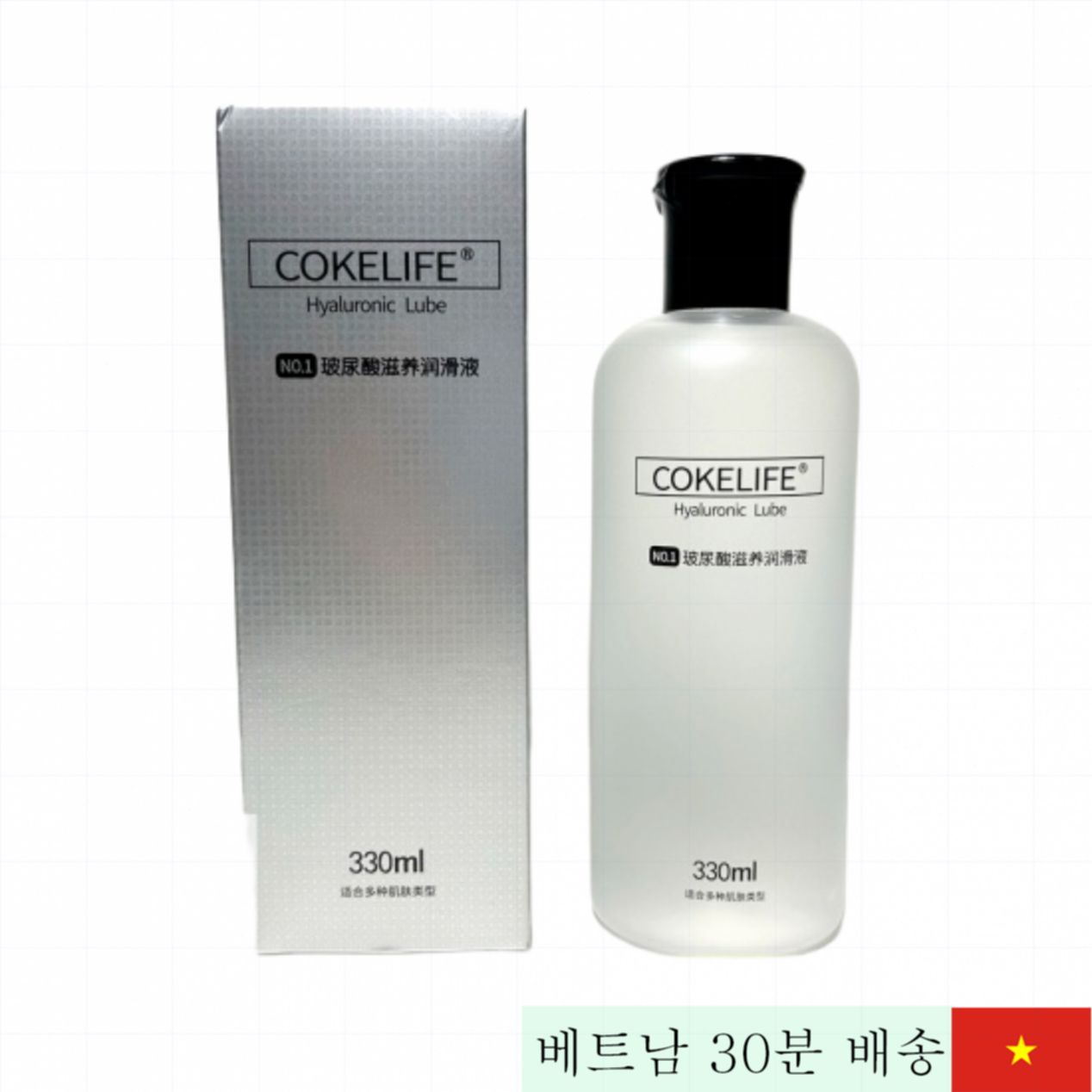 코크라이프 330ml 수용 젤리형 여성용 진통 완화젤 