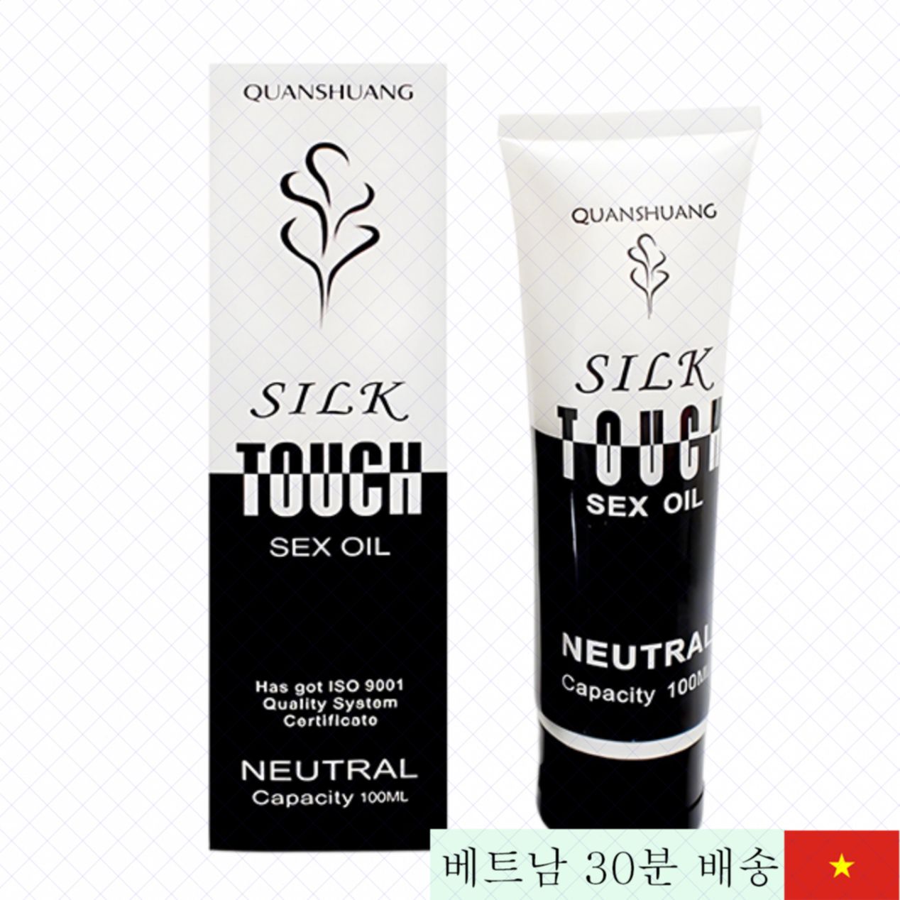 Silk Touch Sex Oil 100ml 미끄럼 윤활제 