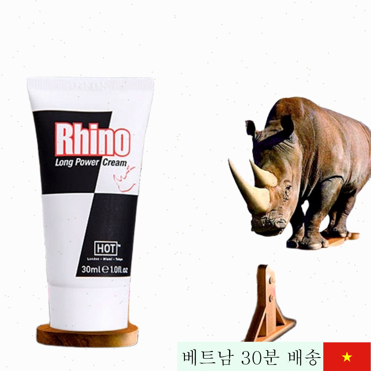 Rhino 지연 크림, 빠른 효과와 집중 지속력 보장 
