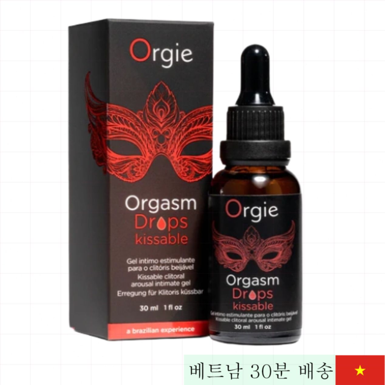 Orgie 입맞춤 가능한 오르가즘 드롭 젤 