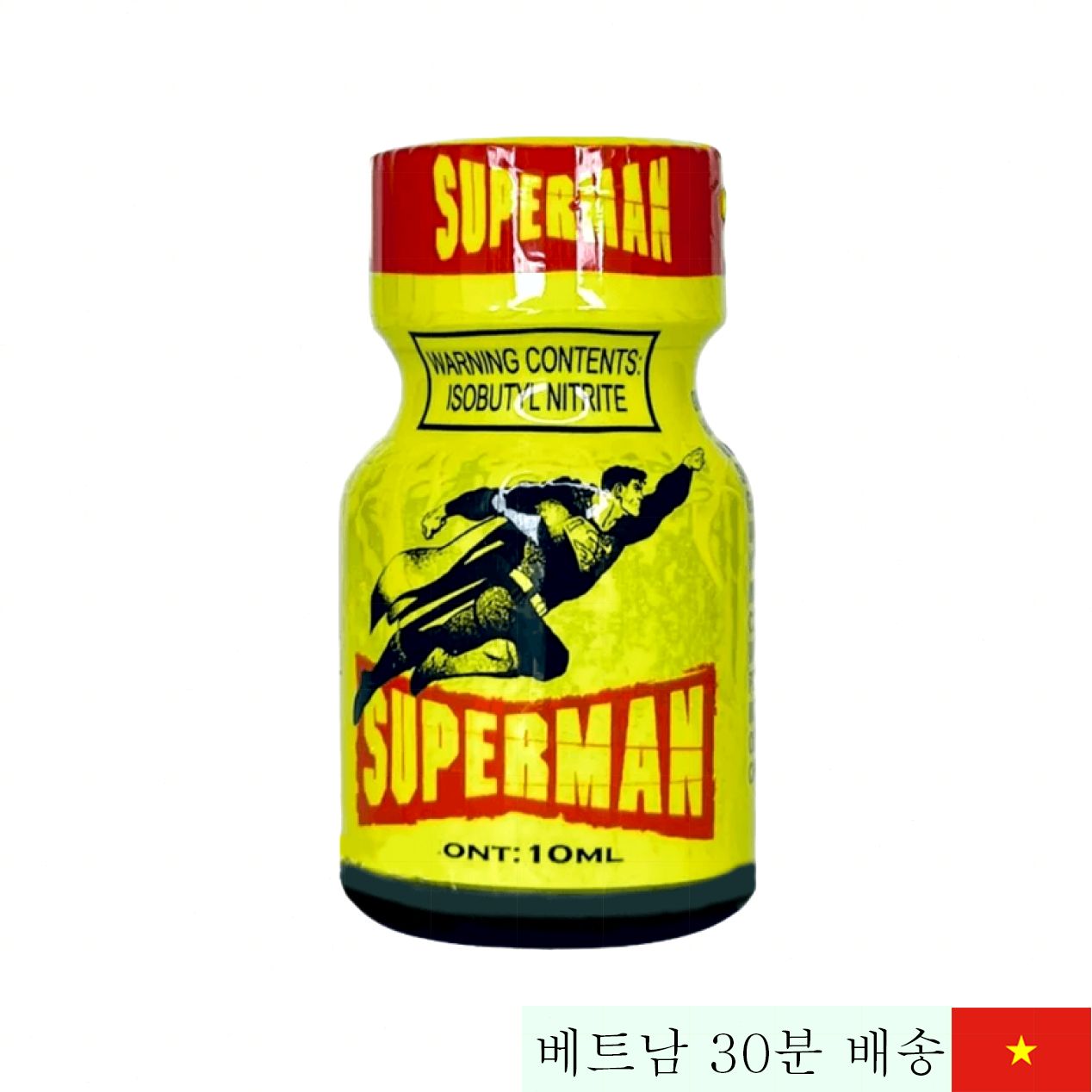 슈퍼맨 팝퍼 10ml 강력 지구력 팽창 촉진 휘발성 액체 