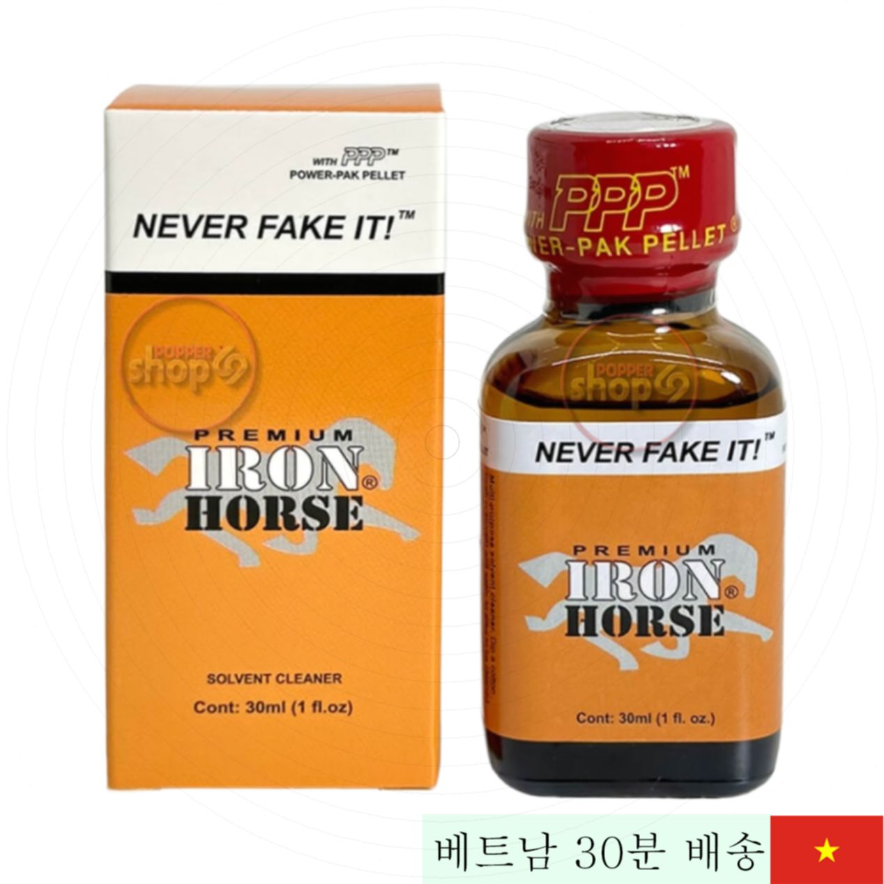 Iron Horse 팝퍼 30ml 강력 지속 쾌감 연장 특별 제작 