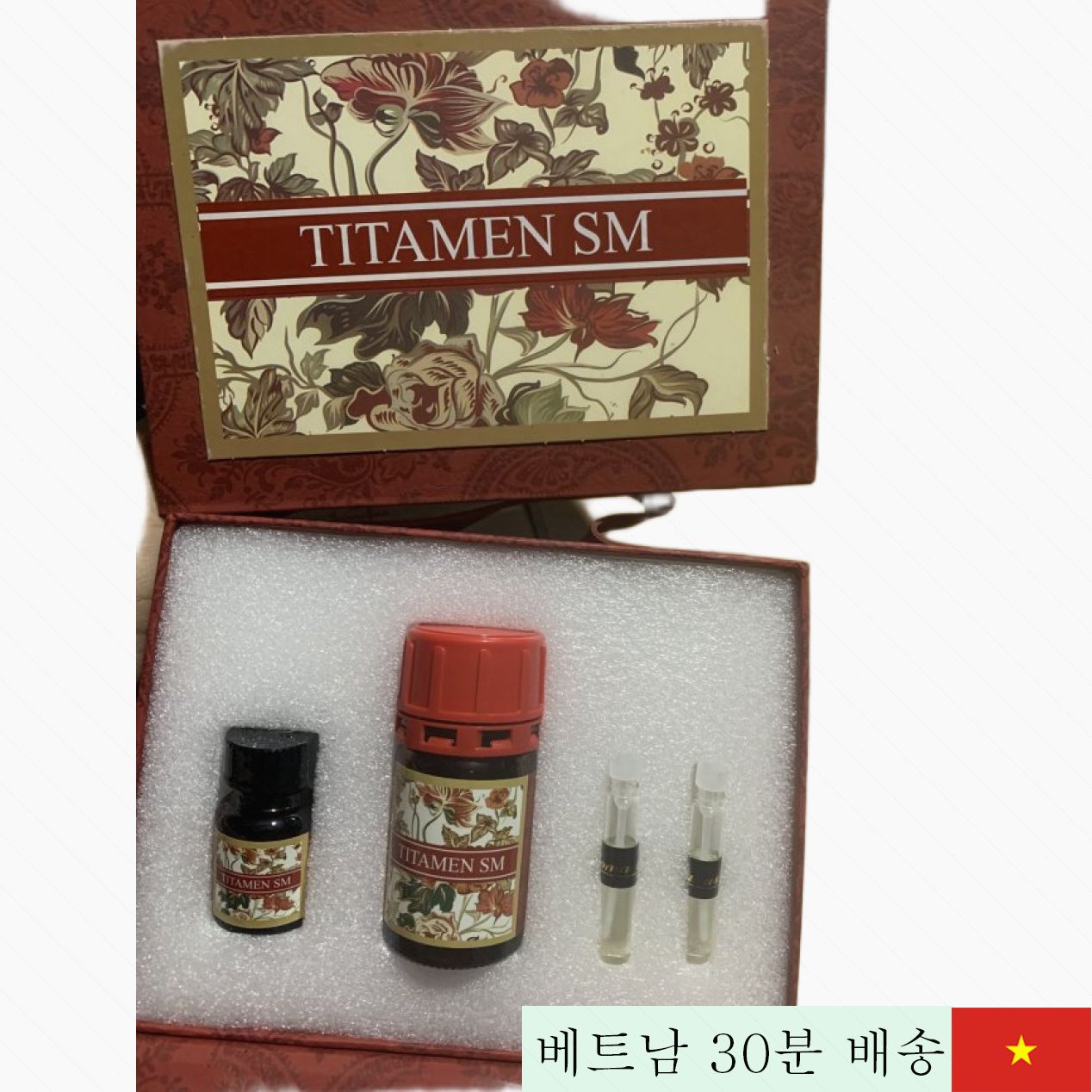 티타멘 SM 60ml 팝퍼 빨강 향 강력 체감 증진 오리지널 