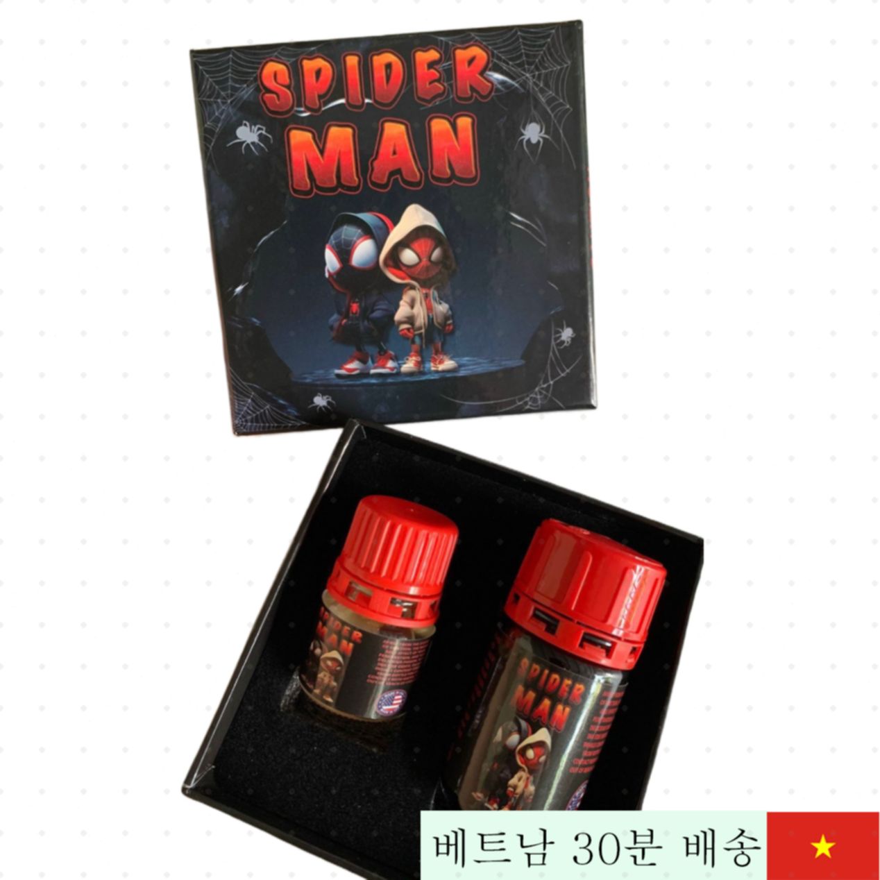 스파이더맨 팝퍼 2개 세트 쾌감 증진 빠른 효과 