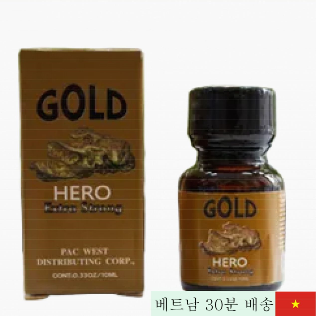 팝퍼 골드 히어로 10ml 동성애자용 강력 관능 자극제 