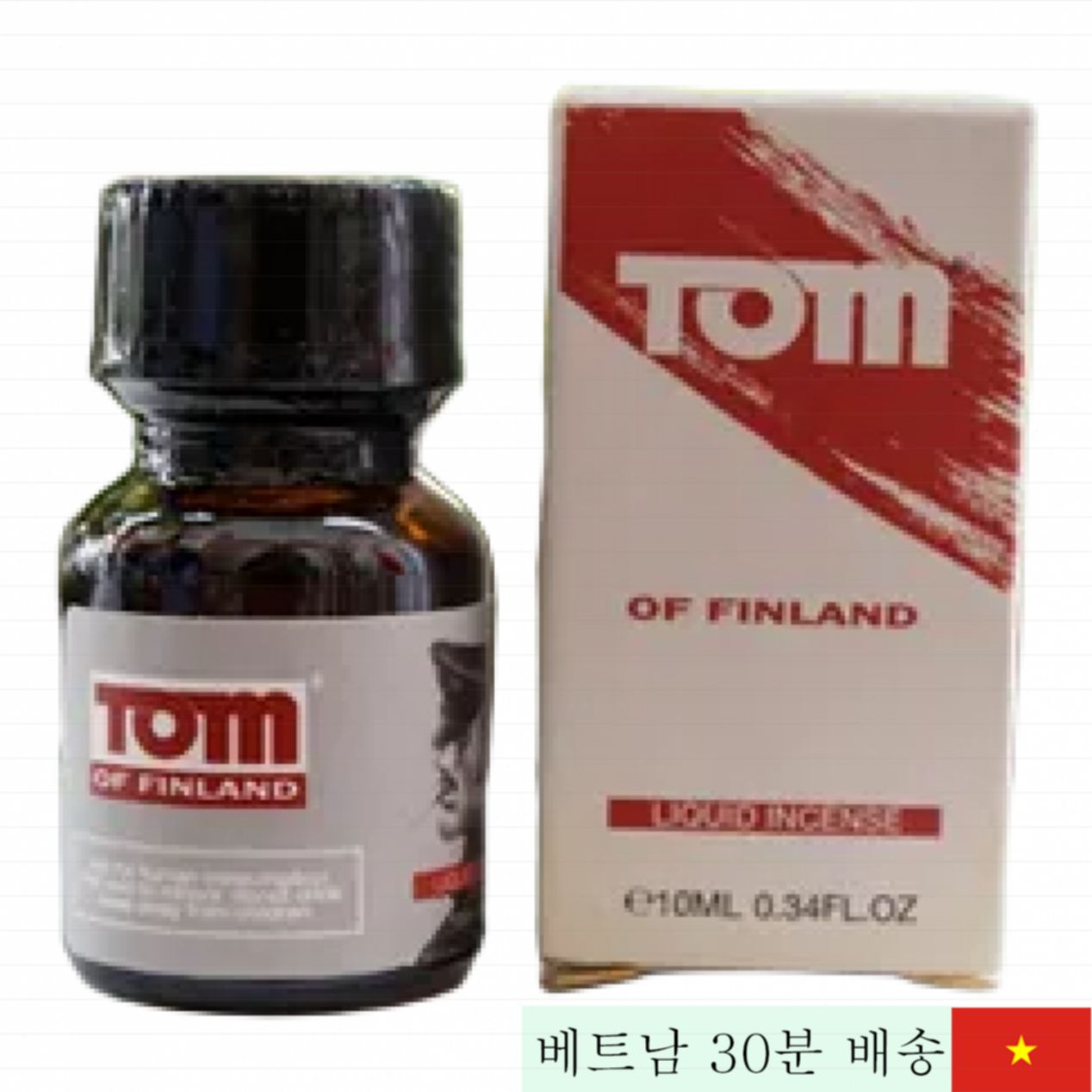 Tom Red 팝퍼 10ml 초보자용 쾌감 상승 효과 발군 