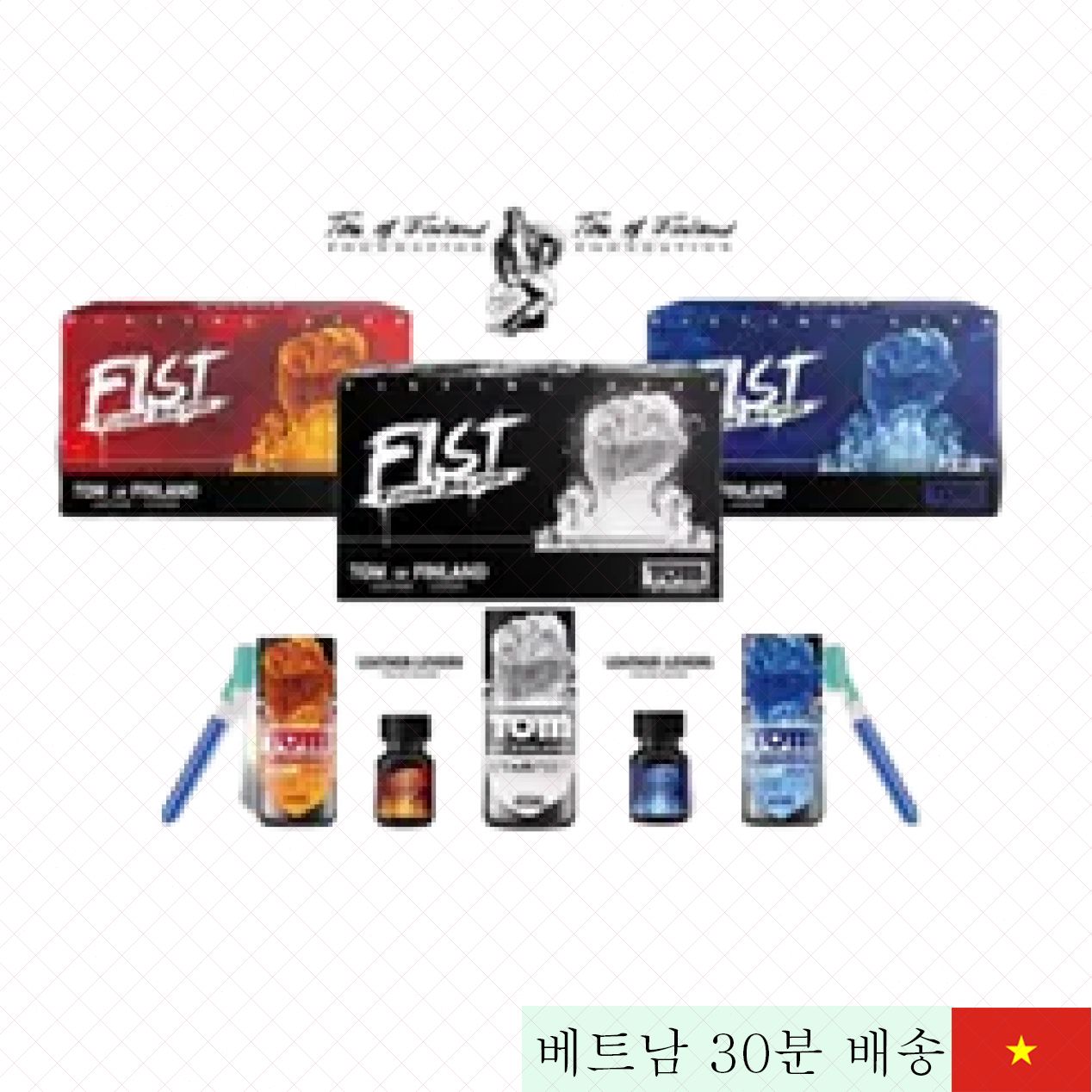 톰 오브 핀란드 한정판 팝퍼 40ml 성감 증대 최고 인기 